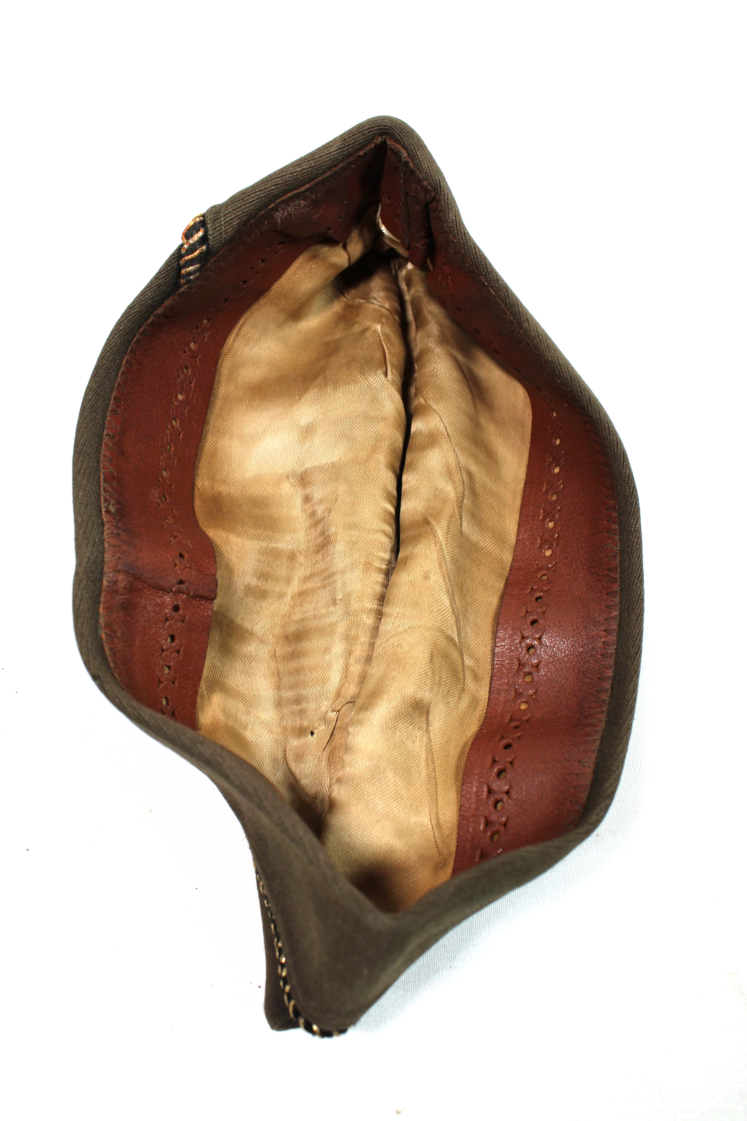 WW2 PX Officer's Garrison Cap Large 7 1/2 Named