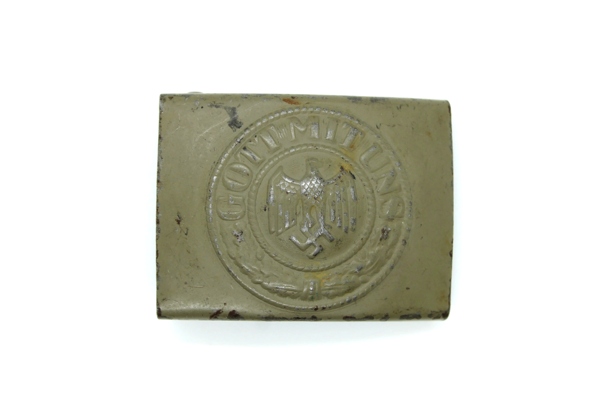 German WW2 Heer Original belt buckle ( B&E 43 ) Berg & Nolte of Lüdenscheid 1943