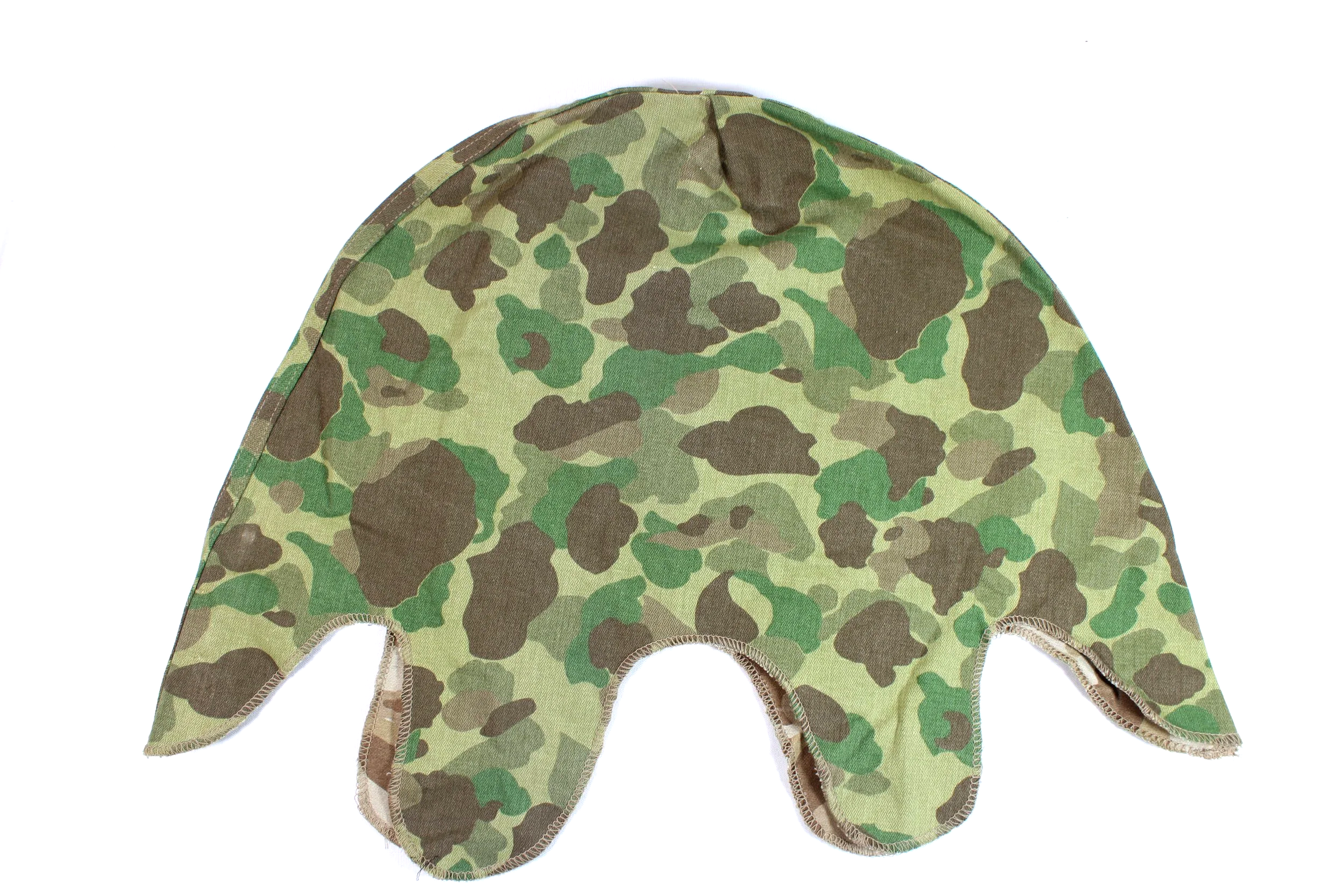 USMC WWII Reversible Frogskin Camo Helmet Cover SMW Reproduction