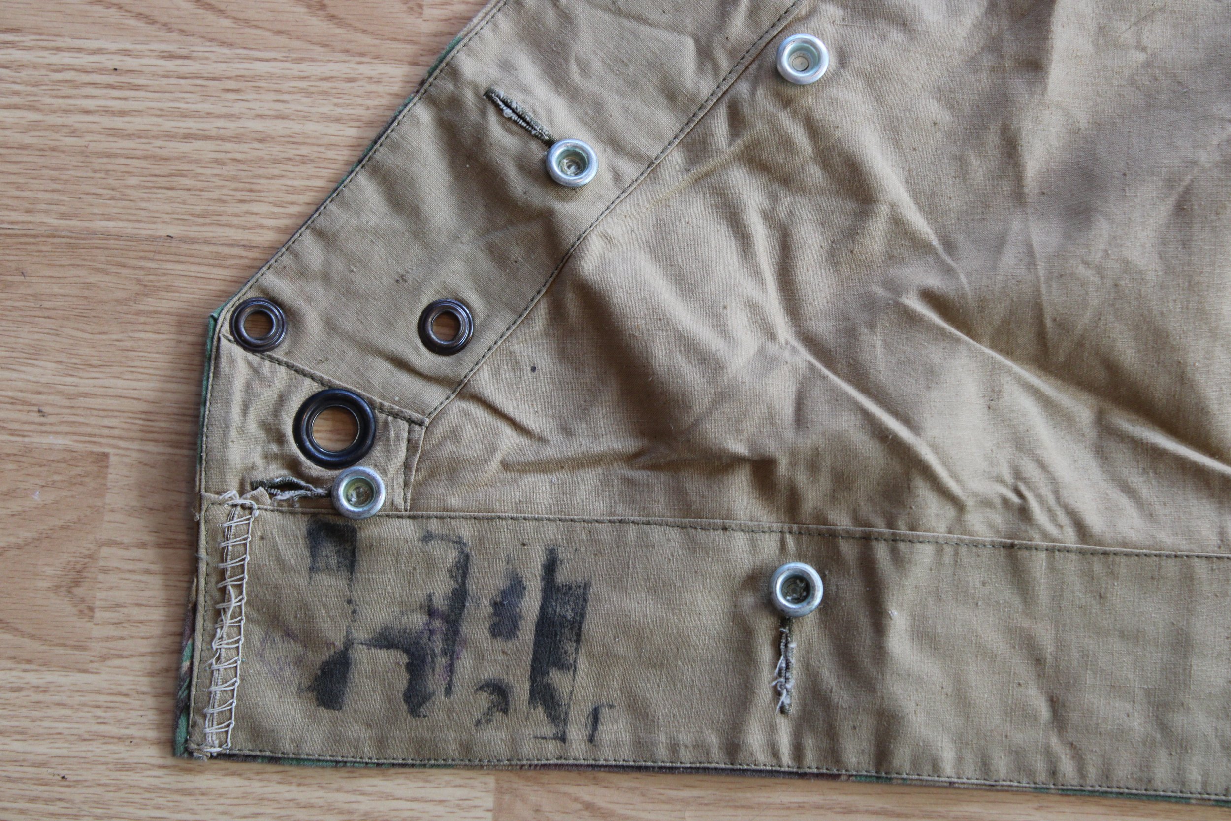 1950's M51 French Algerian Indochina War / Vietnam Lizard Camo Shelter Quarter