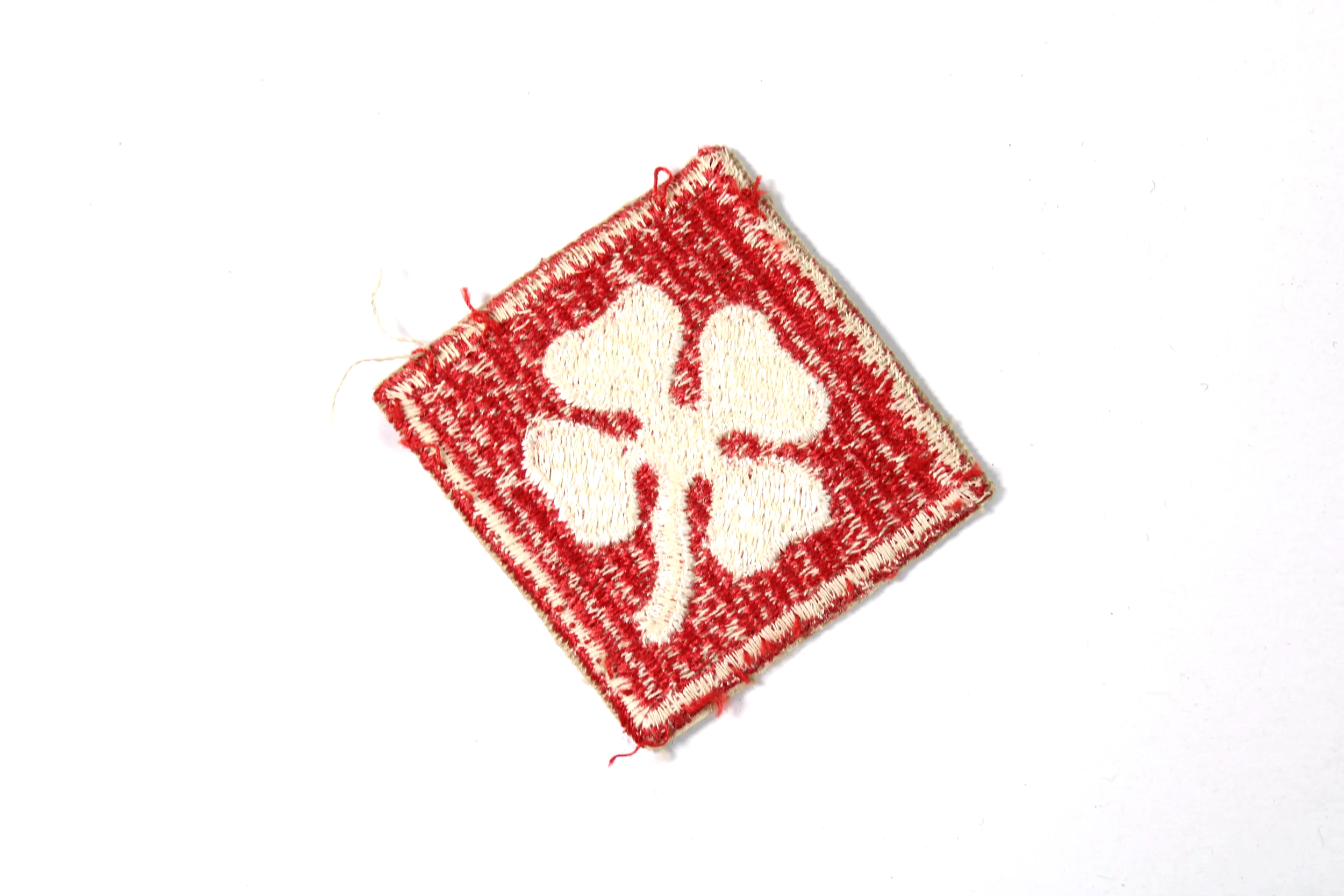 WWII Fourth Army Uniform Removed Patch