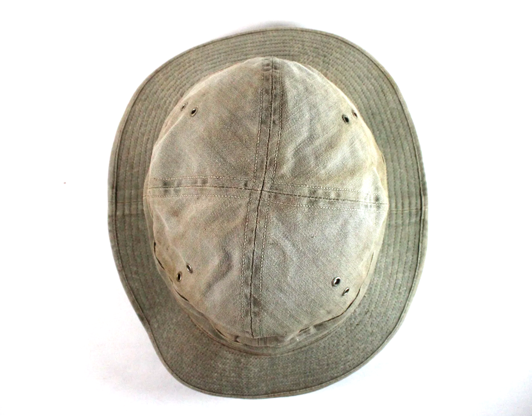 Original US WWII HBT Daisy Mae Cap Size 6 7/8