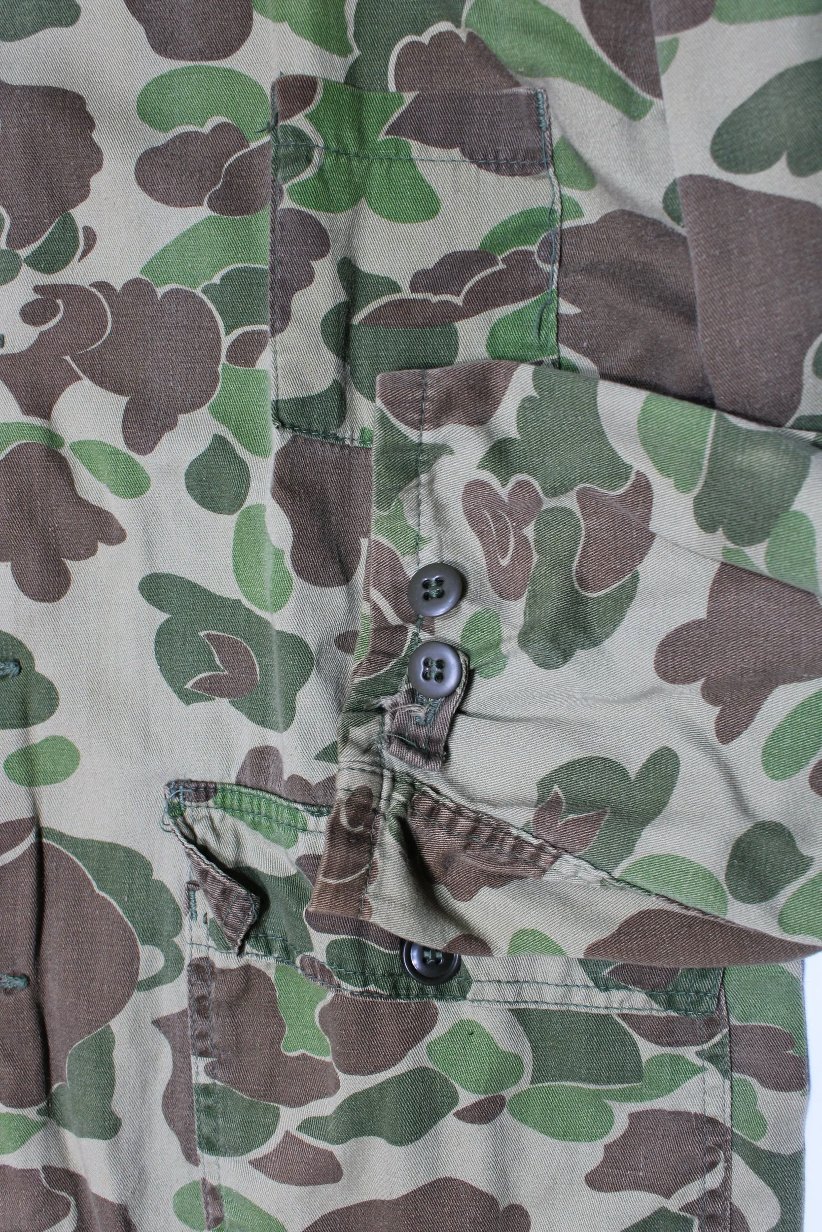 60's Vintage Ranger Frogskin Camo Duck Hunting Jacket XL