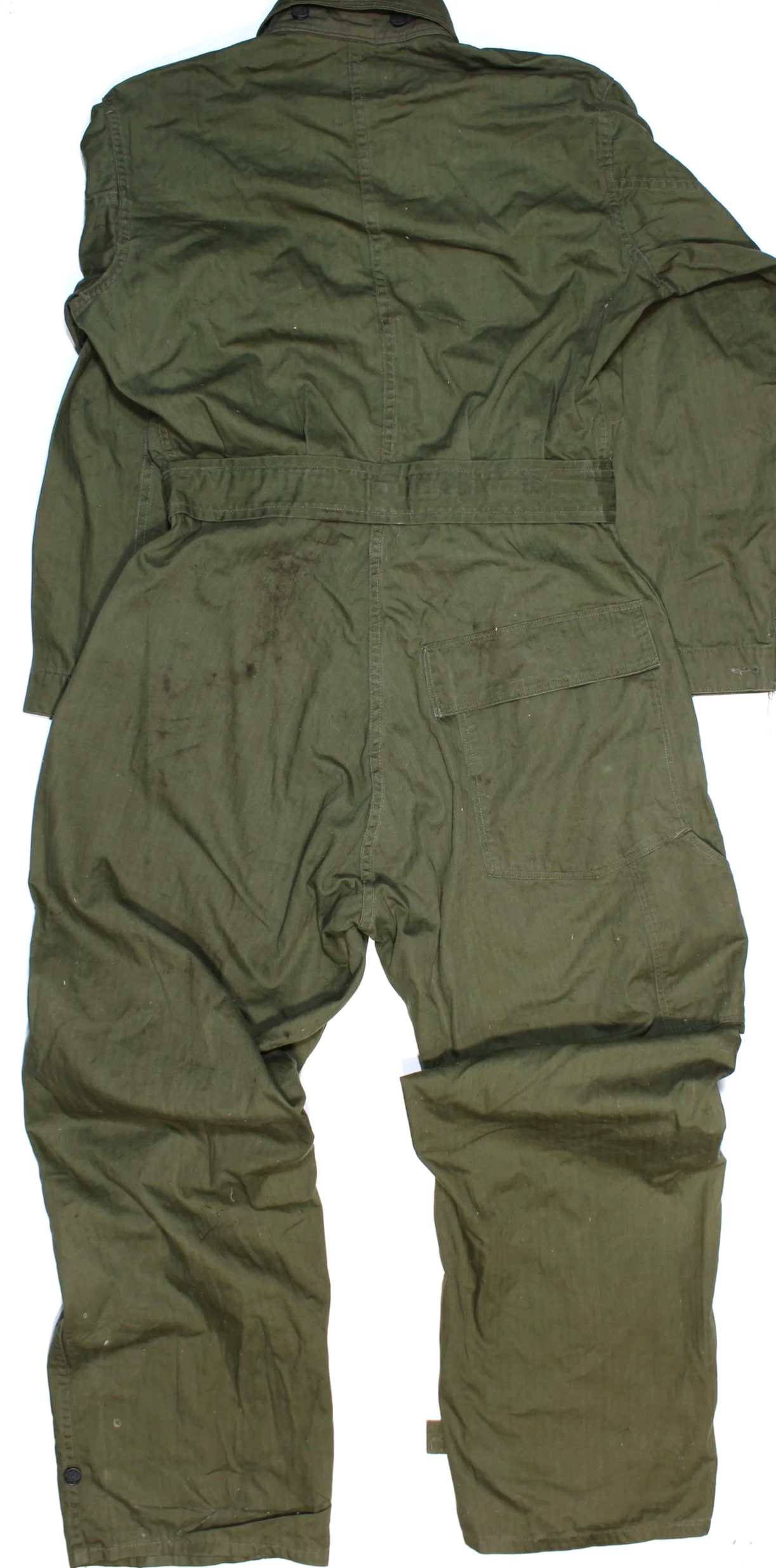 WW2 US Army HBT 13 Star Coveralls Herringbone Size 38R (Unissued)