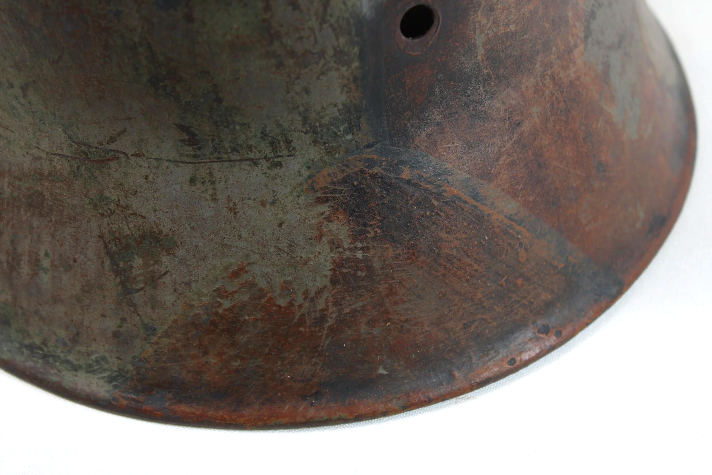 WW1 German Original M16 Camouflage Helmet Si66