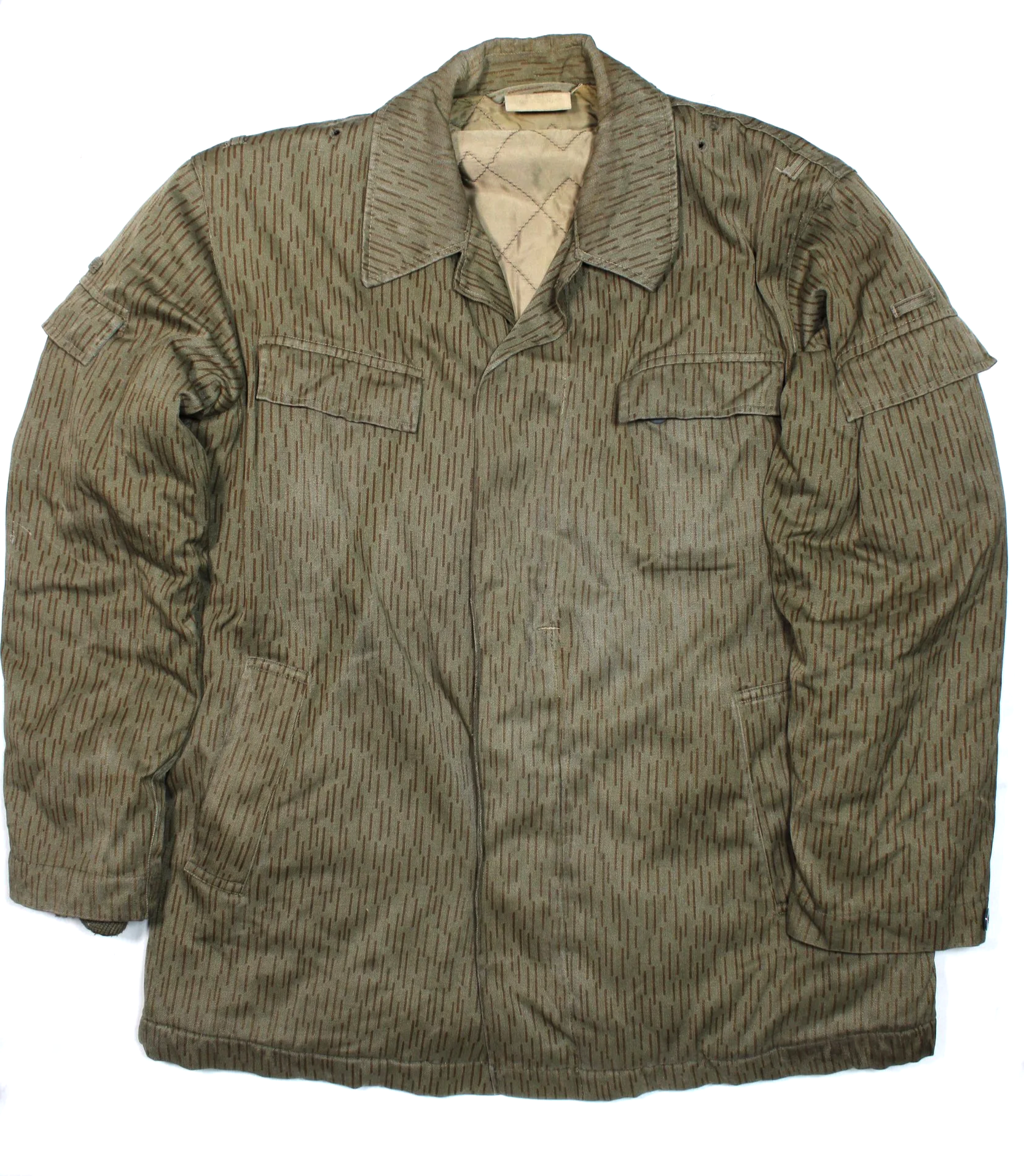 East German Strichtarn Camo Winter Jacket Uniform DDR NVA