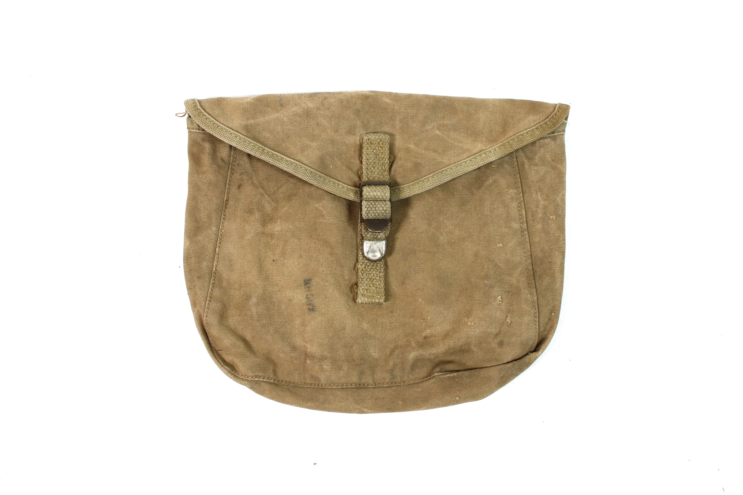 Original WW2 Light Khaki Meat Can Mess Kit Pouch for M1928 Haversack Bag