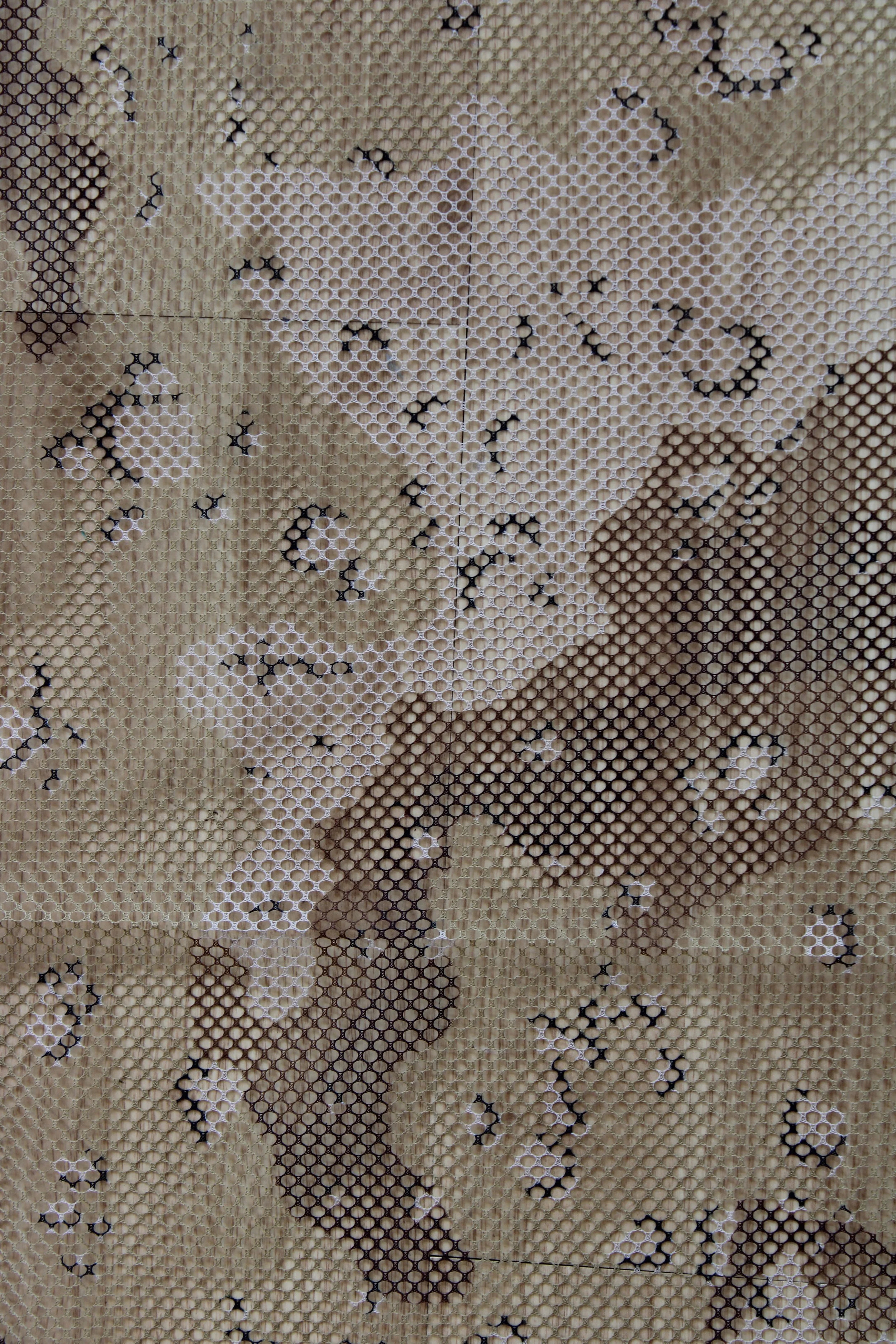 Large Chocolate Chip Camouflage Net