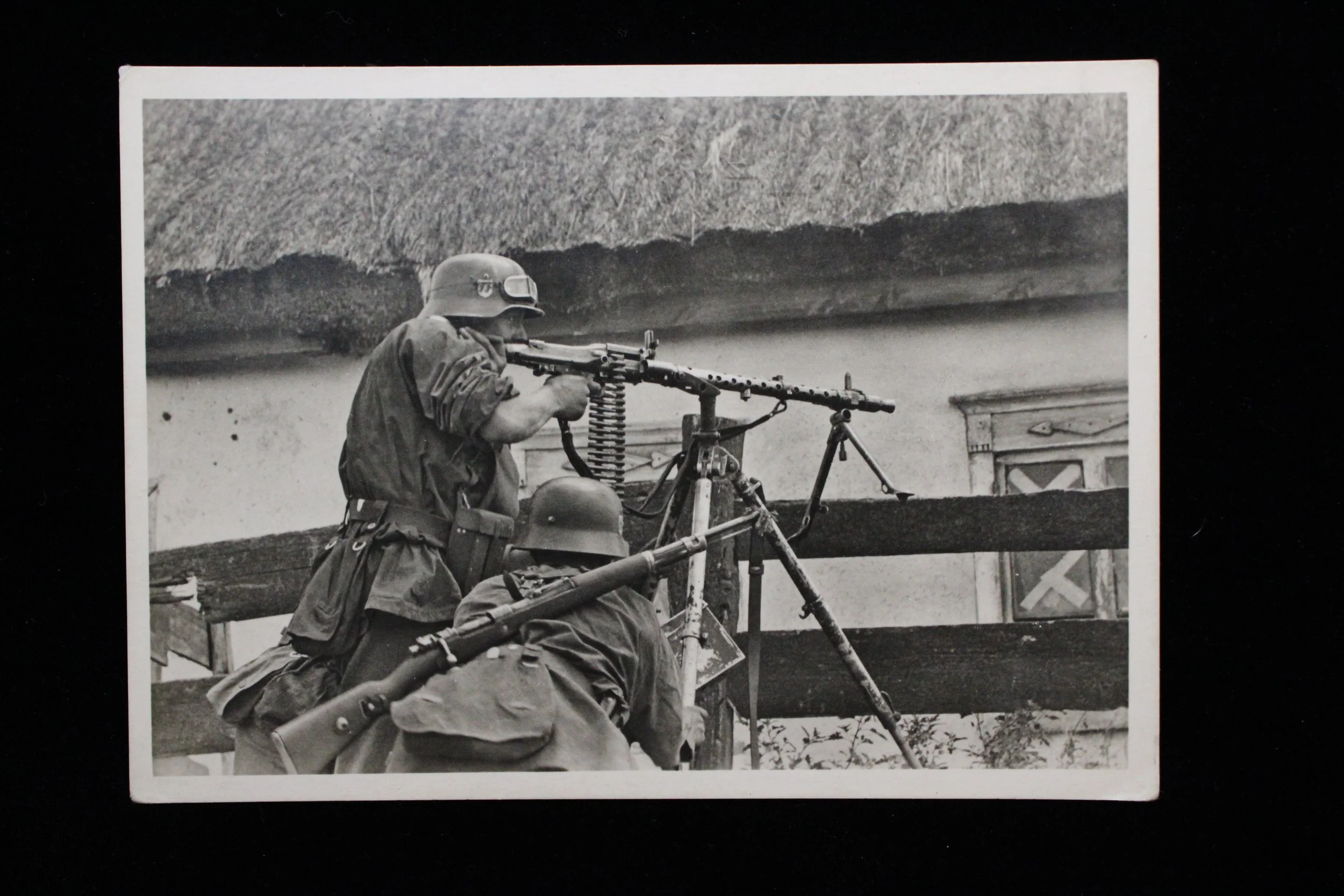 Waffen SS "Wiking" Battle of Uman "Soviet resistance stronghold is crushed" Original Postcard