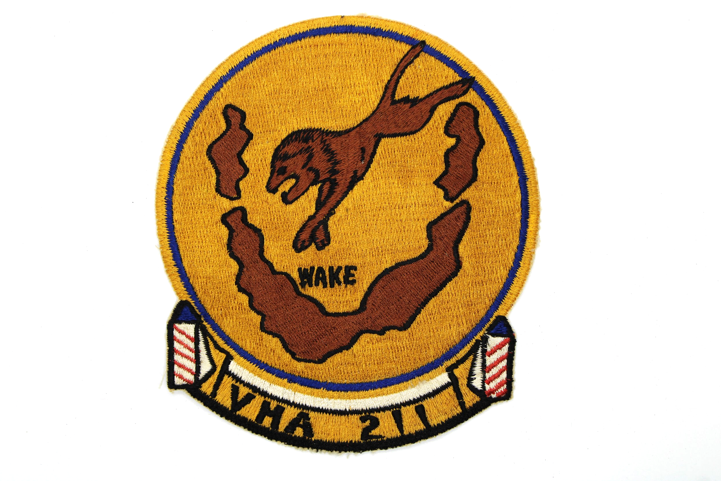 Original Vietnam War VMF-211 USMC Wake Island Squadron Patch