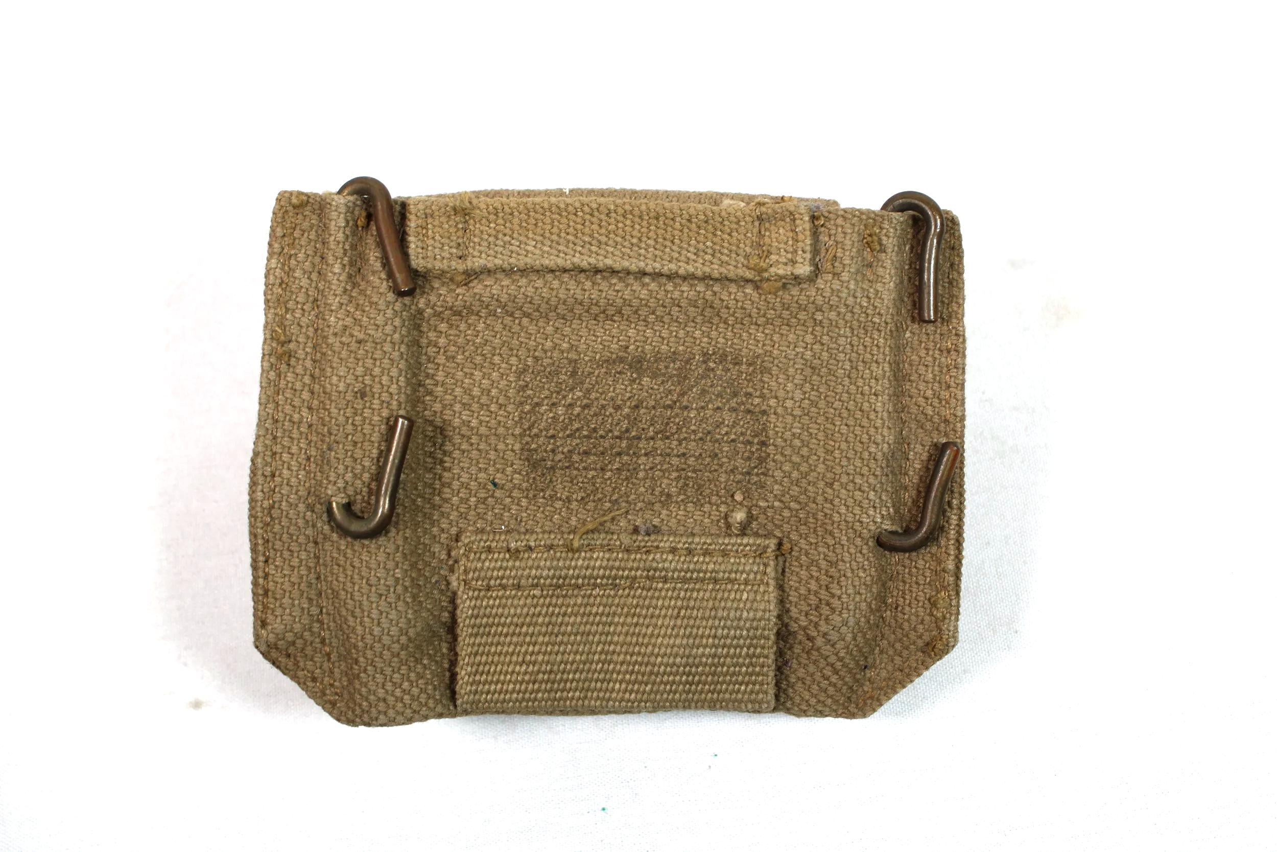 WW2 British 1937 Pattern (P37) Webbing Pistol Ammunition Pouch