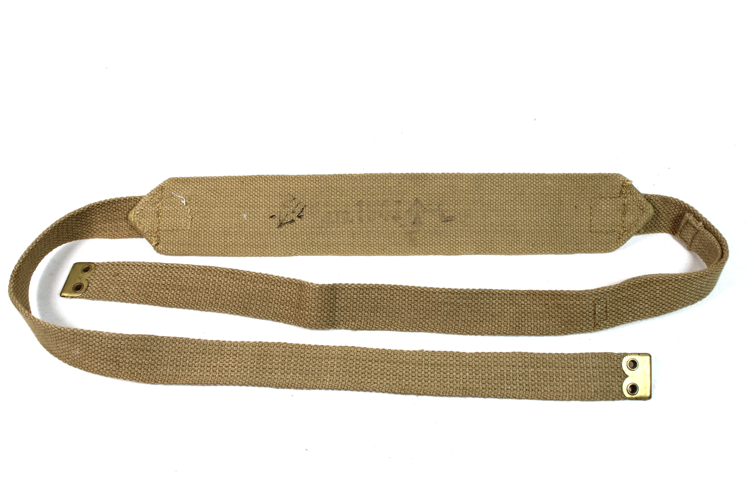 WW2 British Army Pattern 37 webbing shoulder strap 1941 Dated