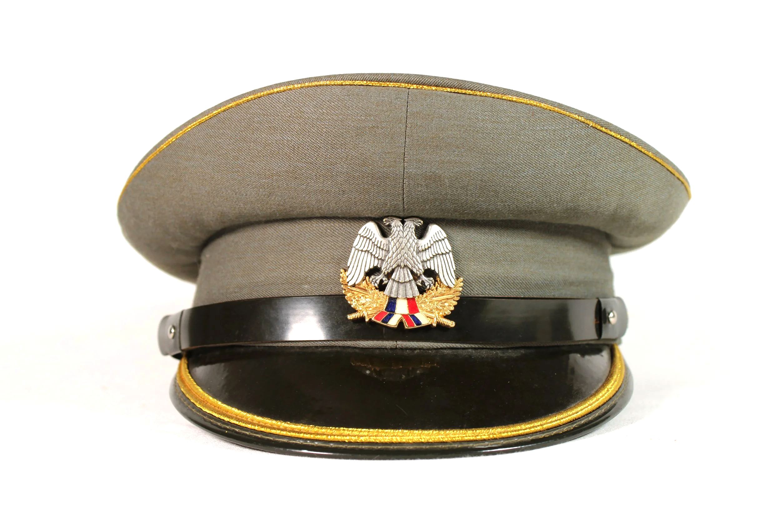 Balkan War Officer Visor Cap  Federal Republic of Yugoslavia 1991-2003 (Named)
