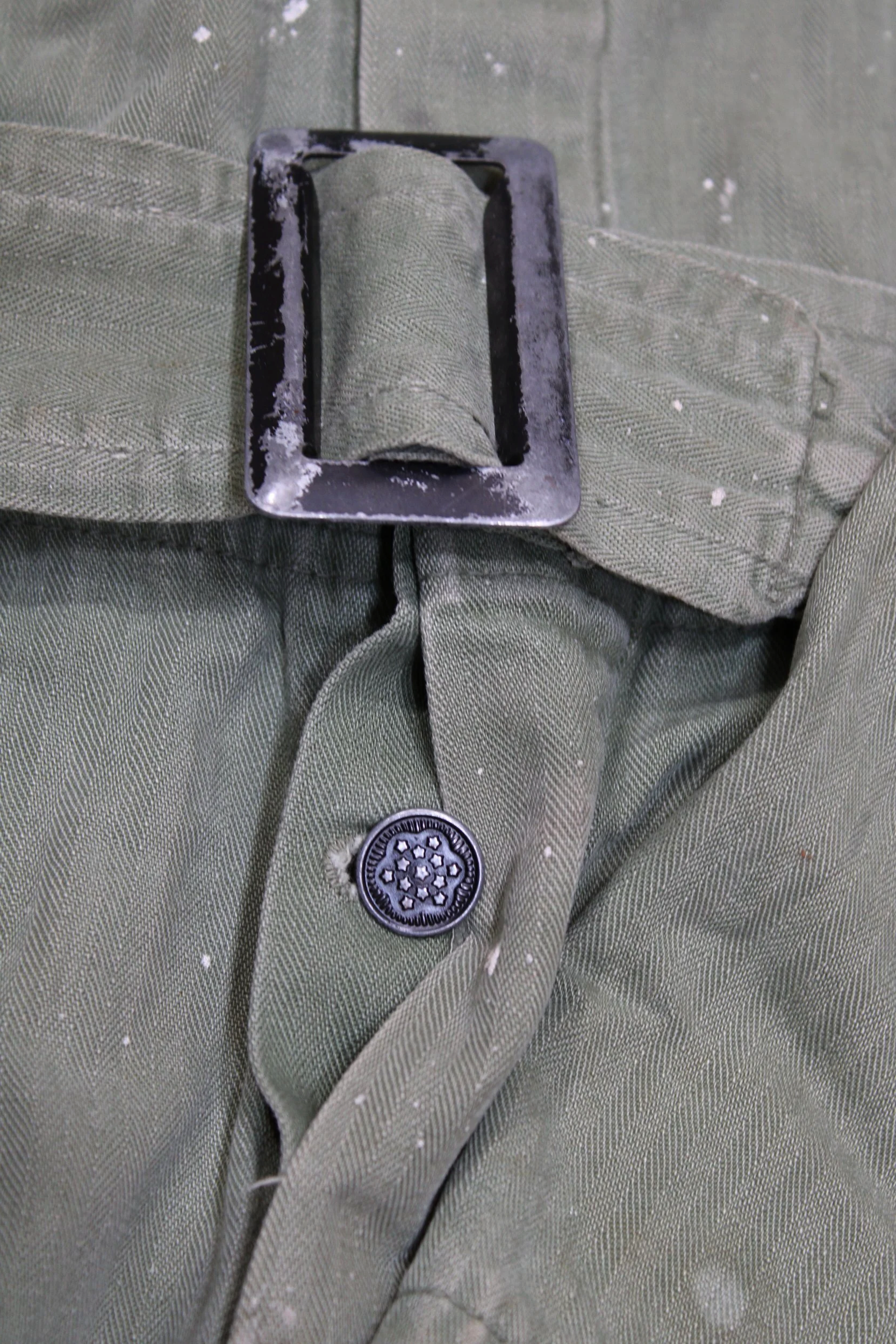 WW2 US Army HBT 13 Star Button Herringbone Coveralls