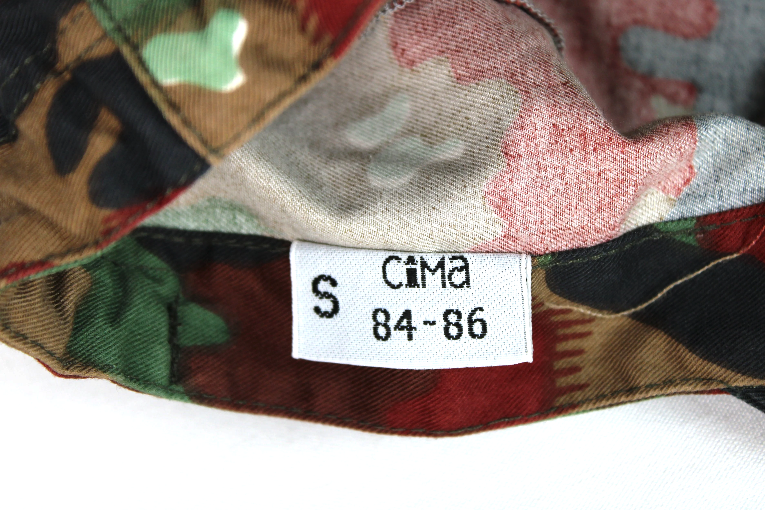 Swiss army M80 TZ83  Alpenflage Camouflage Cap Size 57-59