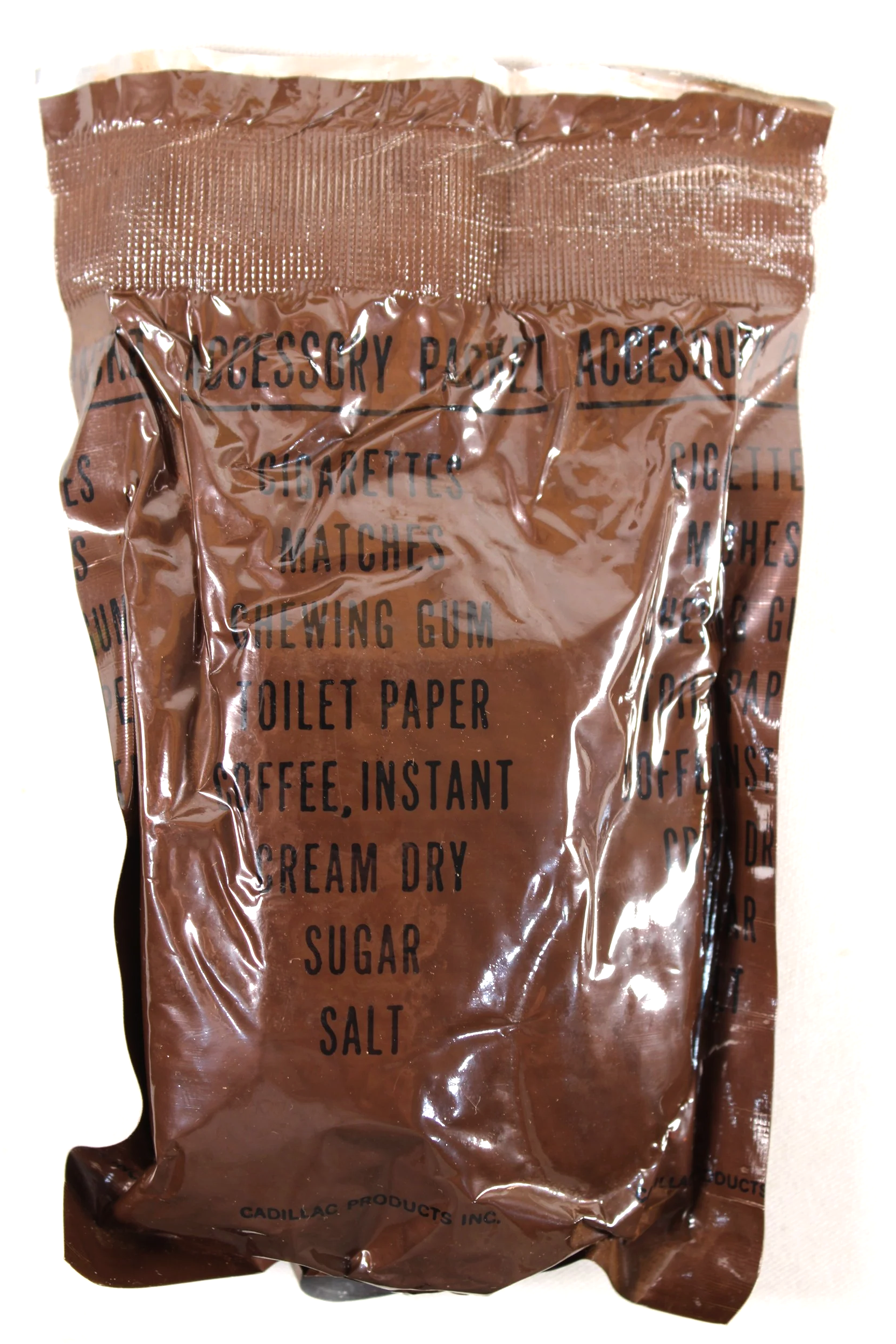 Vietnam War Original 1965 C-Ration B-3 Unit With Rare Accessory Packet