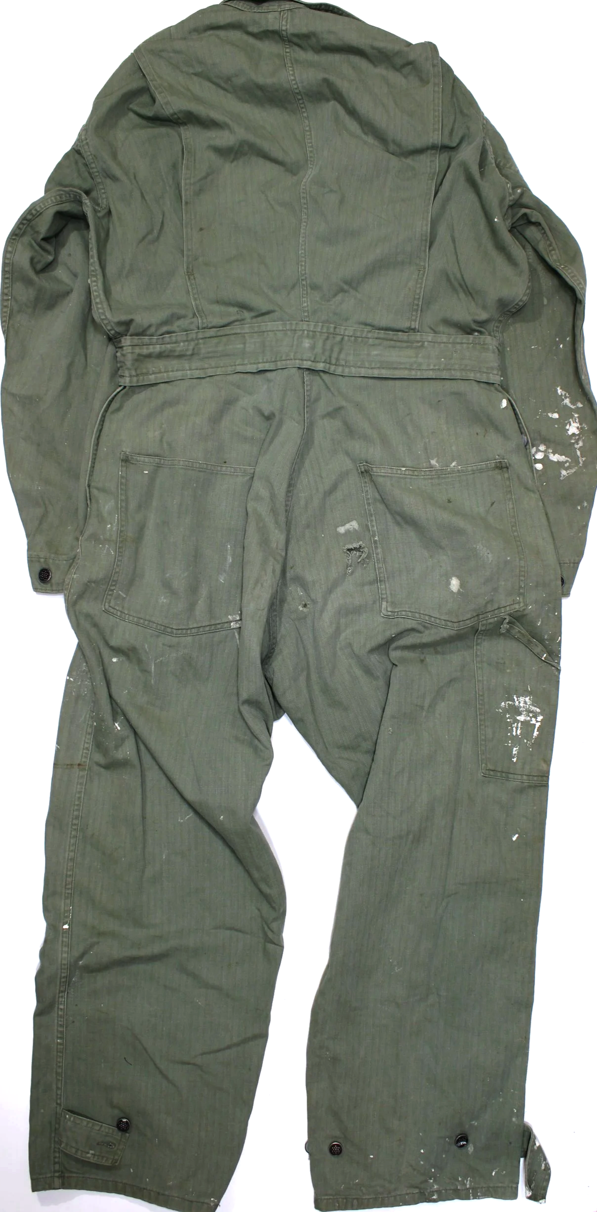 WW2 US Army HBT 13 Star Button Herringbone Coveralls
