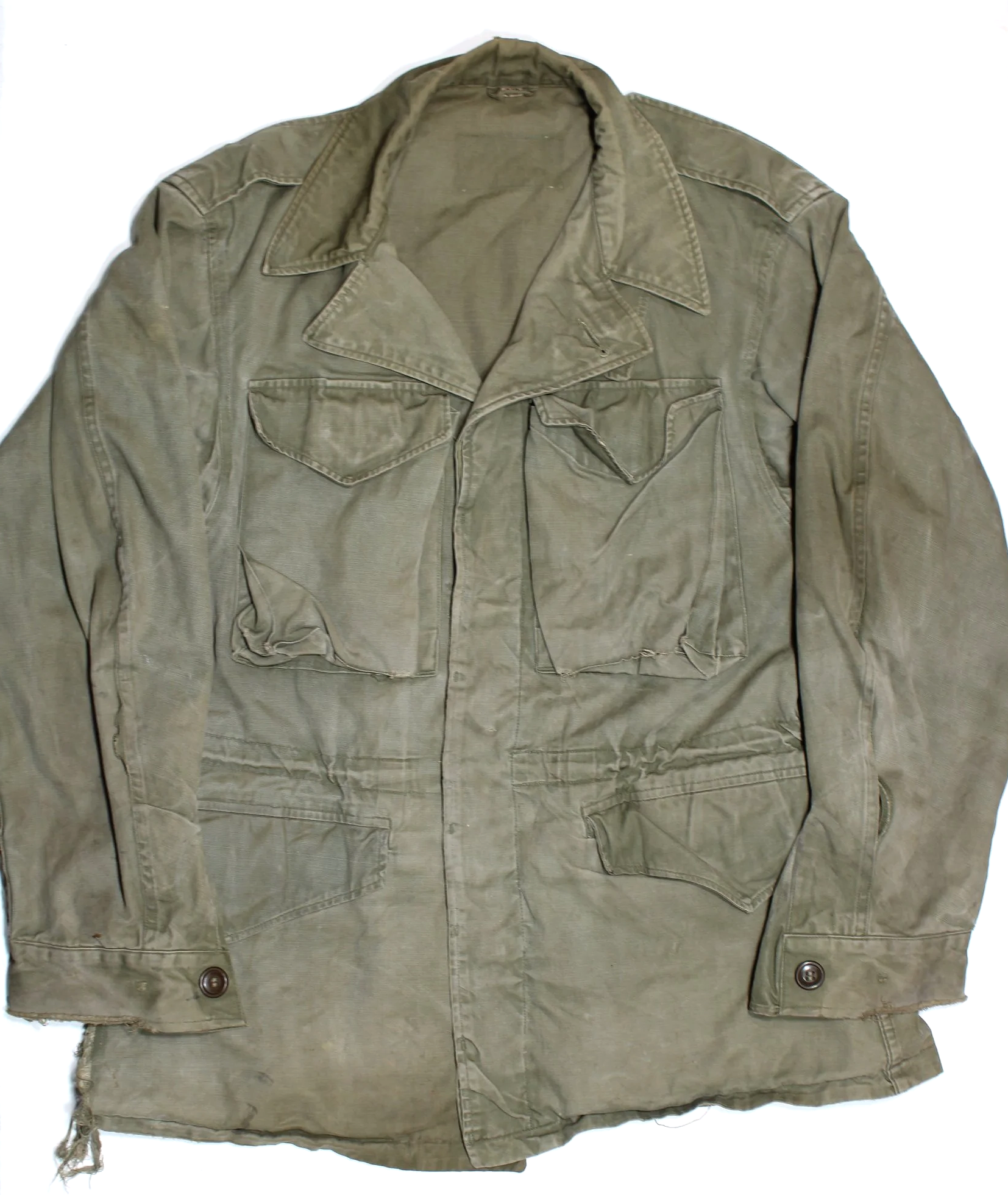 WW2 US M43 M-1943 Field Jacket 34R