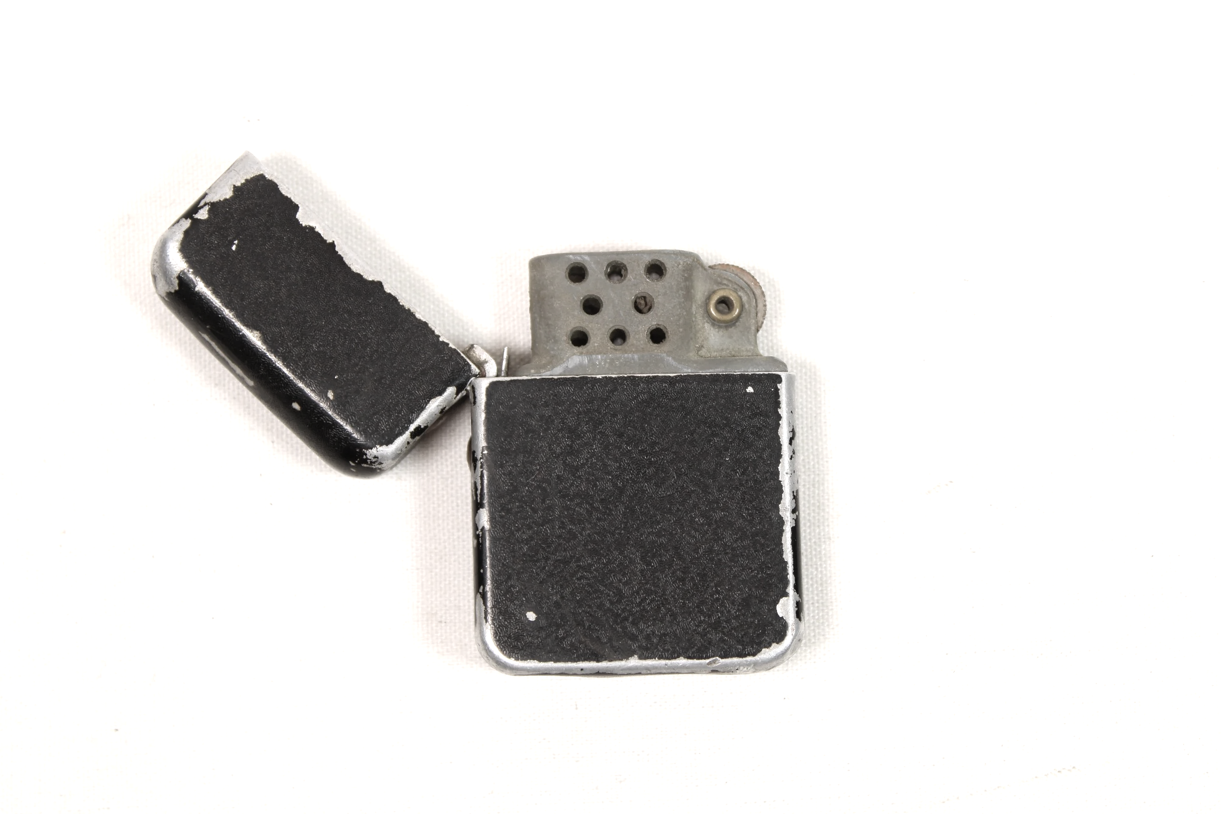 Original WW2 US Black Crackle Berkeley Military Lighter