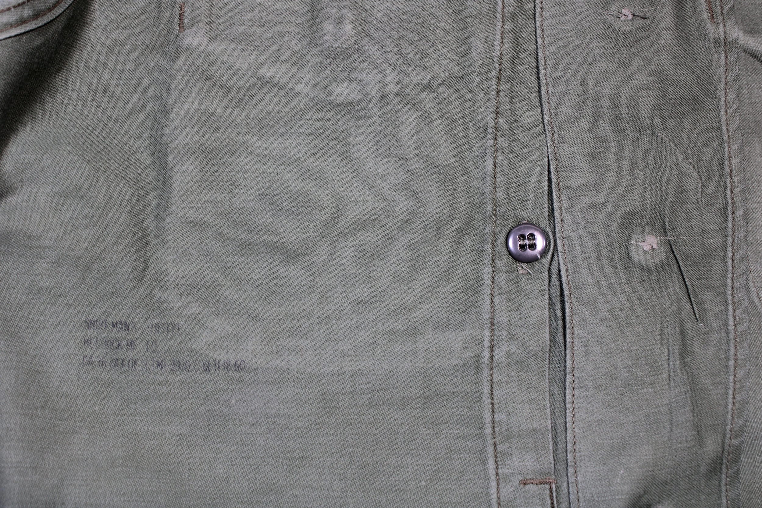 Vietnam War Marine Corps Utility Shirt P56 USMC (Named) Lieutenant Colonel Possible KIA