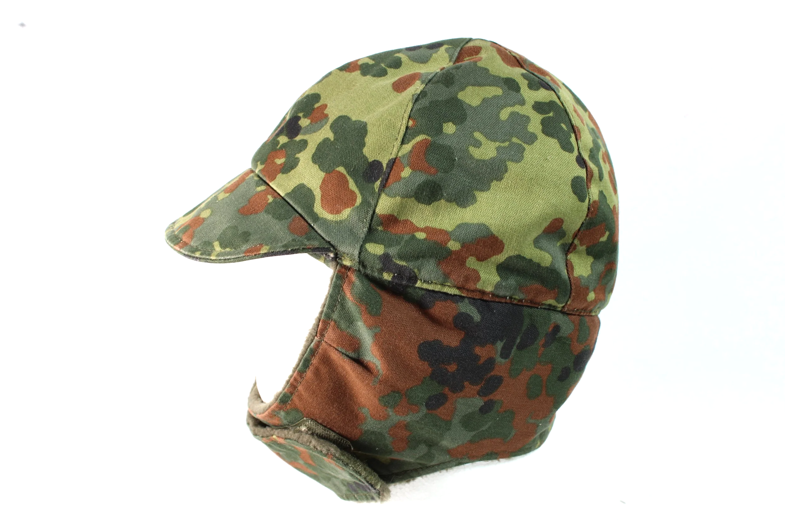 German Bundeswehr Flecktarn Winter Field Cap Hat Size 59