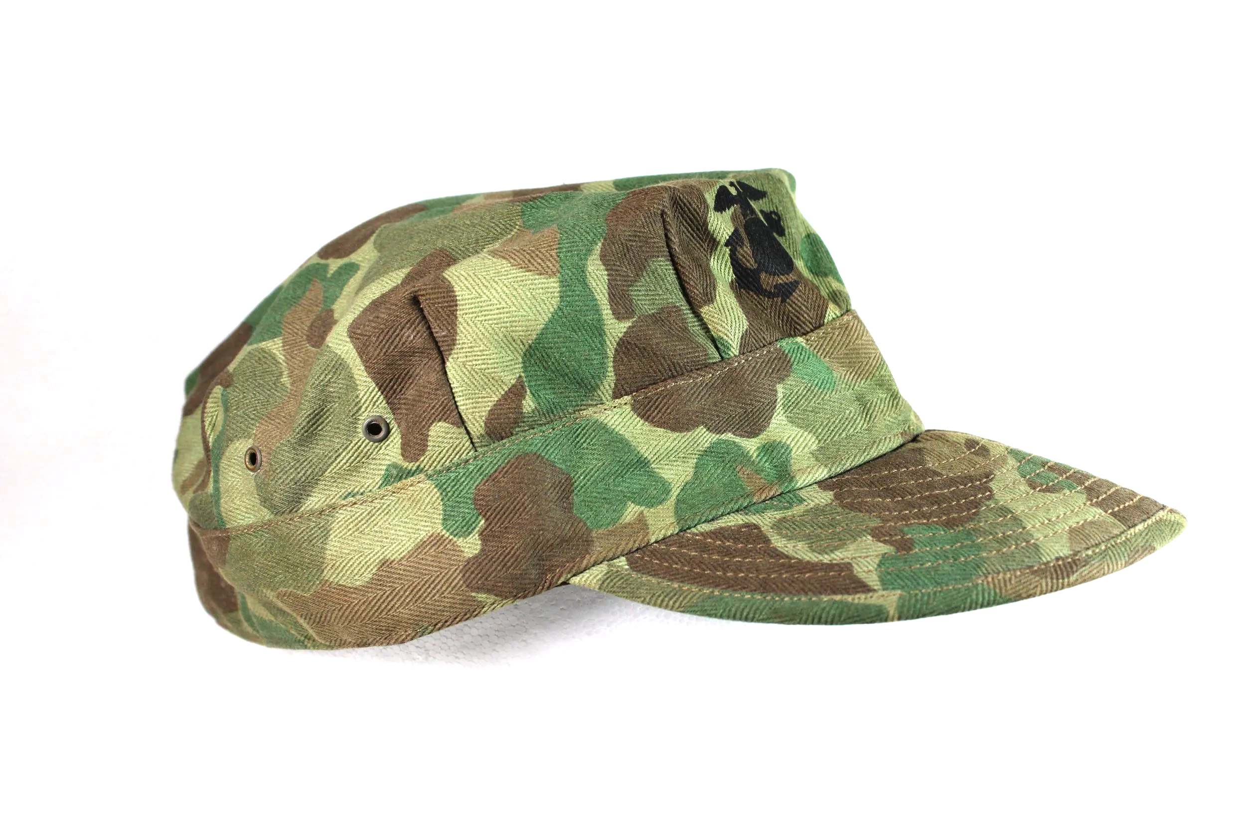 USMC Frogskin Camo WW2 Reproduction Cap Size 7 1/2