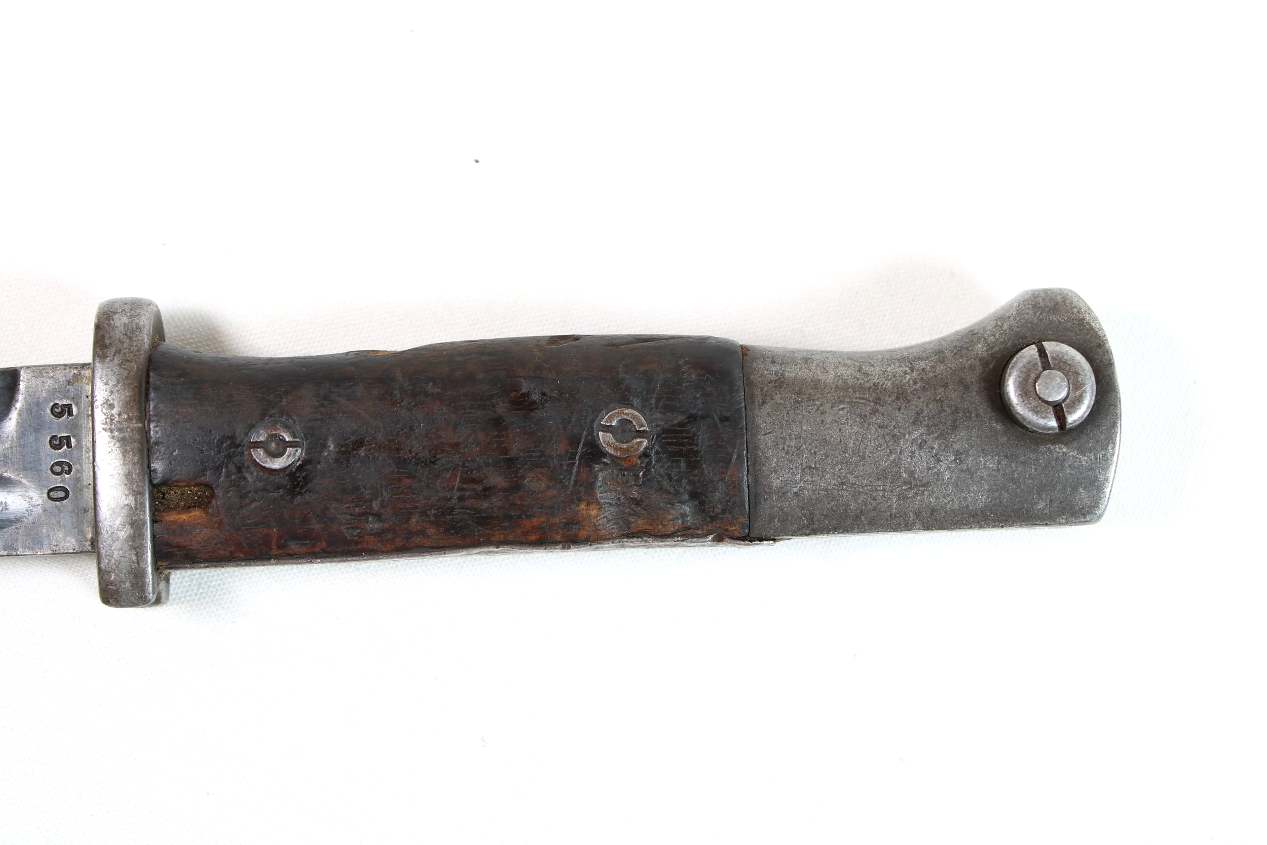 Mauser K98 Bayonet S84/98 III With Rare State Issued Inspection Eagle (Matching Maker) 1938