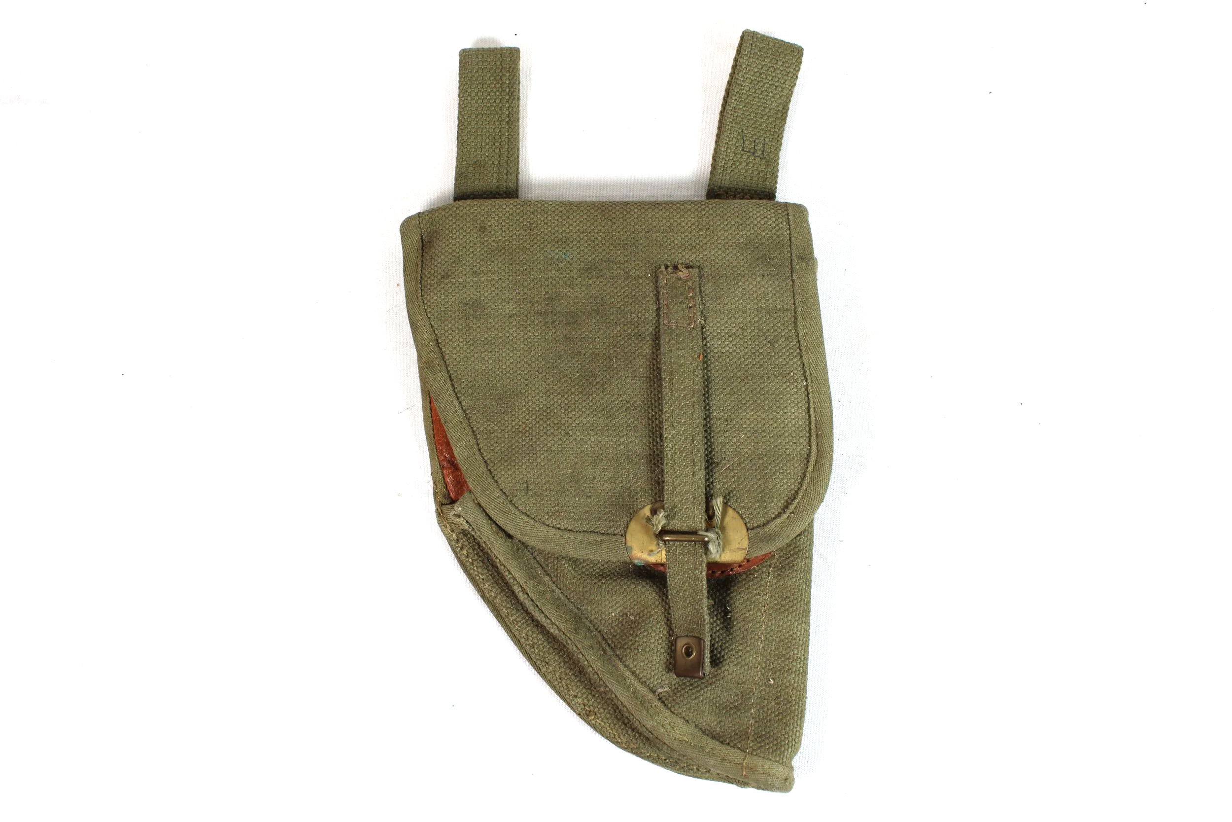 British Browning Hi-Power Canvas Holster 1952