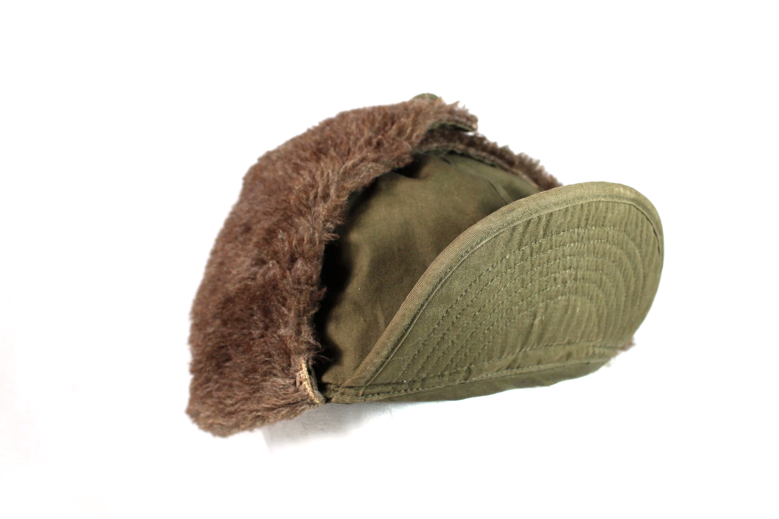 Korean War M51 M-1951 Pile Cold Weather Cap Size 7 1/4