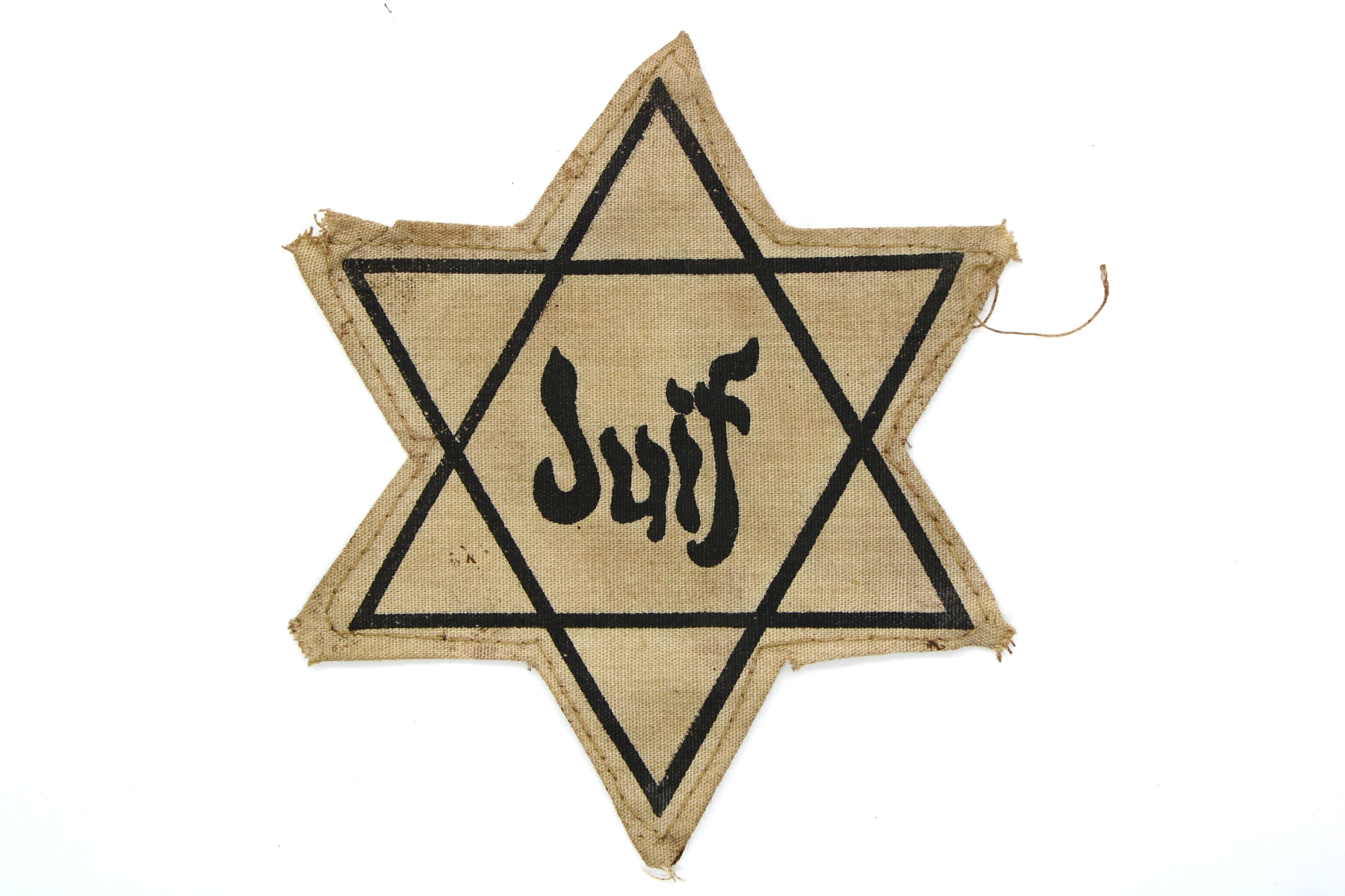 WWII Reproduction Nazi French "Juif" (Jew) Yellow Star