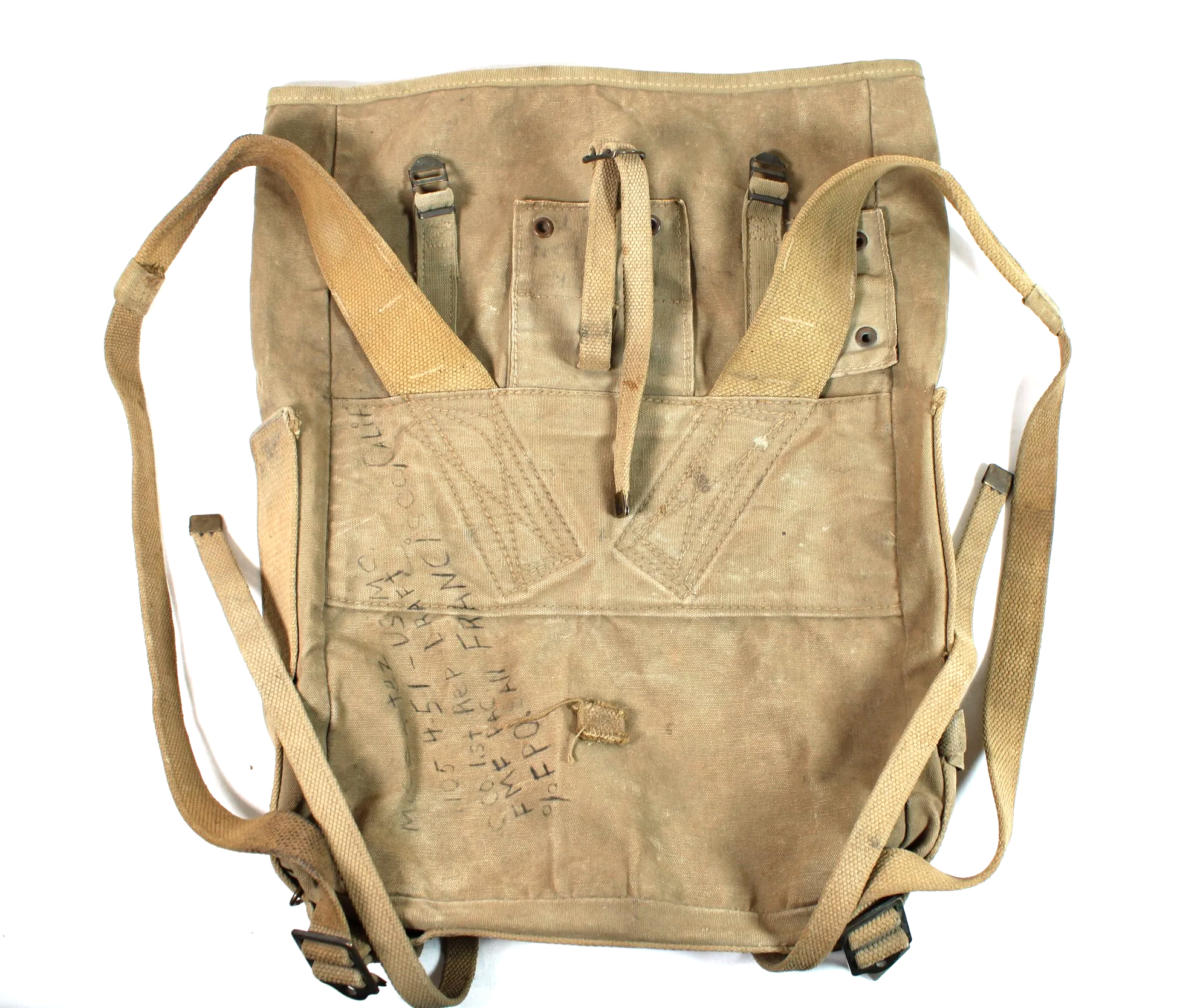 WW2 USMC Named Fleet Marine Force, Pacific ( FMF - PAC ) P1941 Upper Field Pack