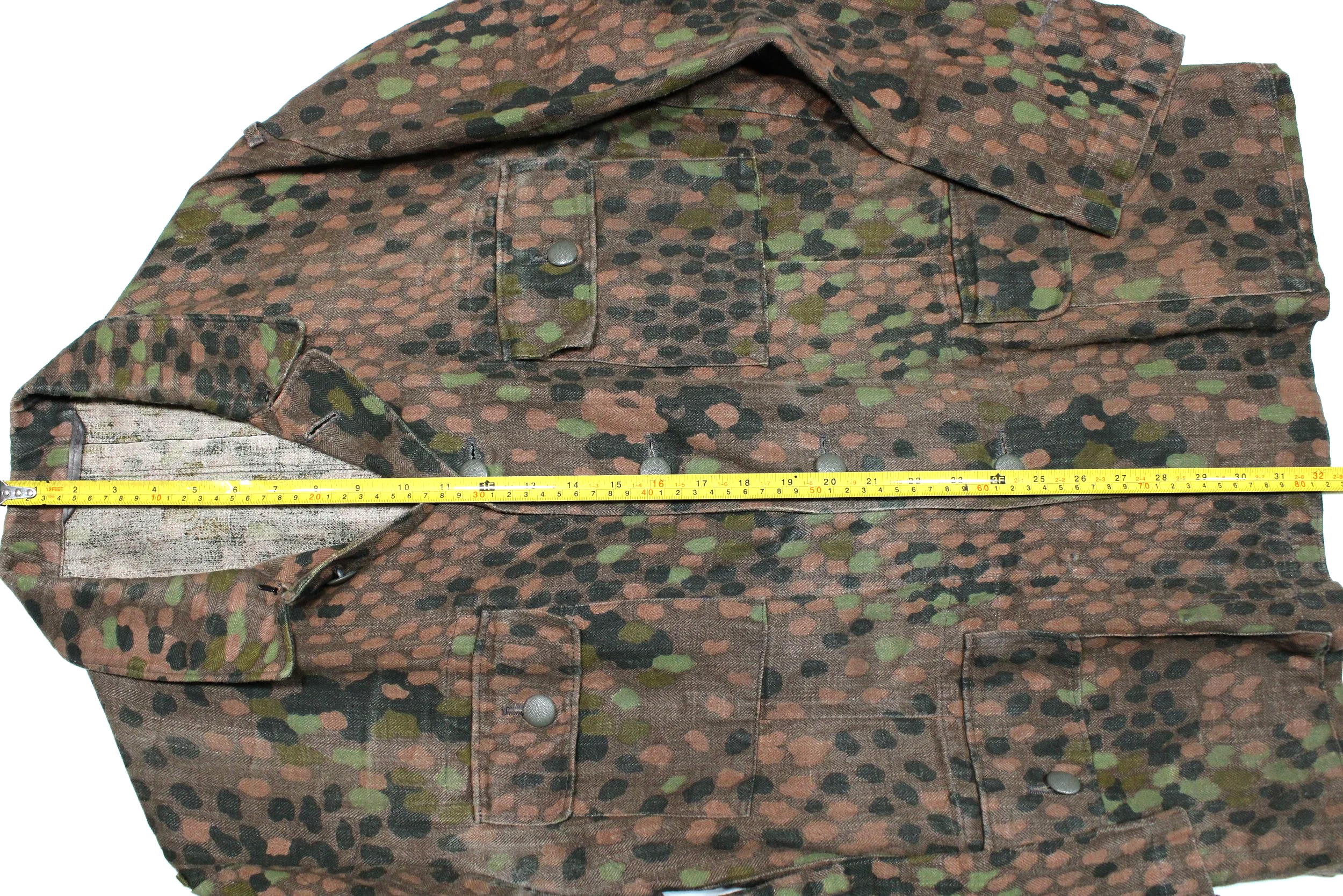 Extremely Rare Waffen SS Janke Made Dot44 WWII German Reproduction Uniform Tunic Jacket