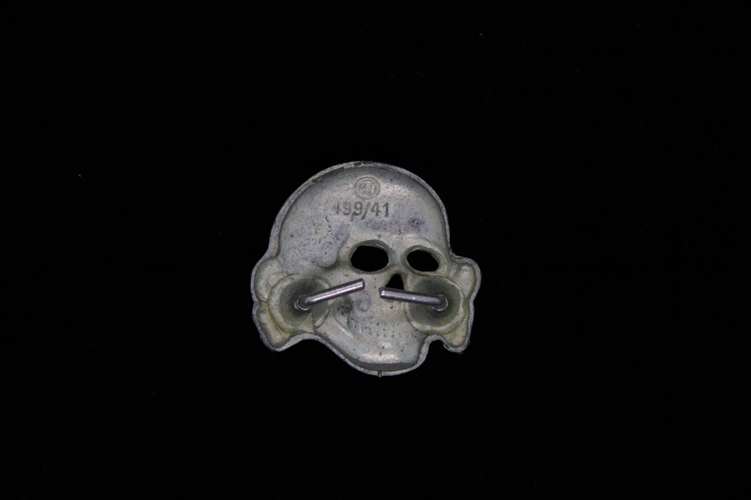 Reproduction WW2 German Waffen SS "Totenkopf" Visor Cap Skull RZM 499/41 Fritz Zimmermann