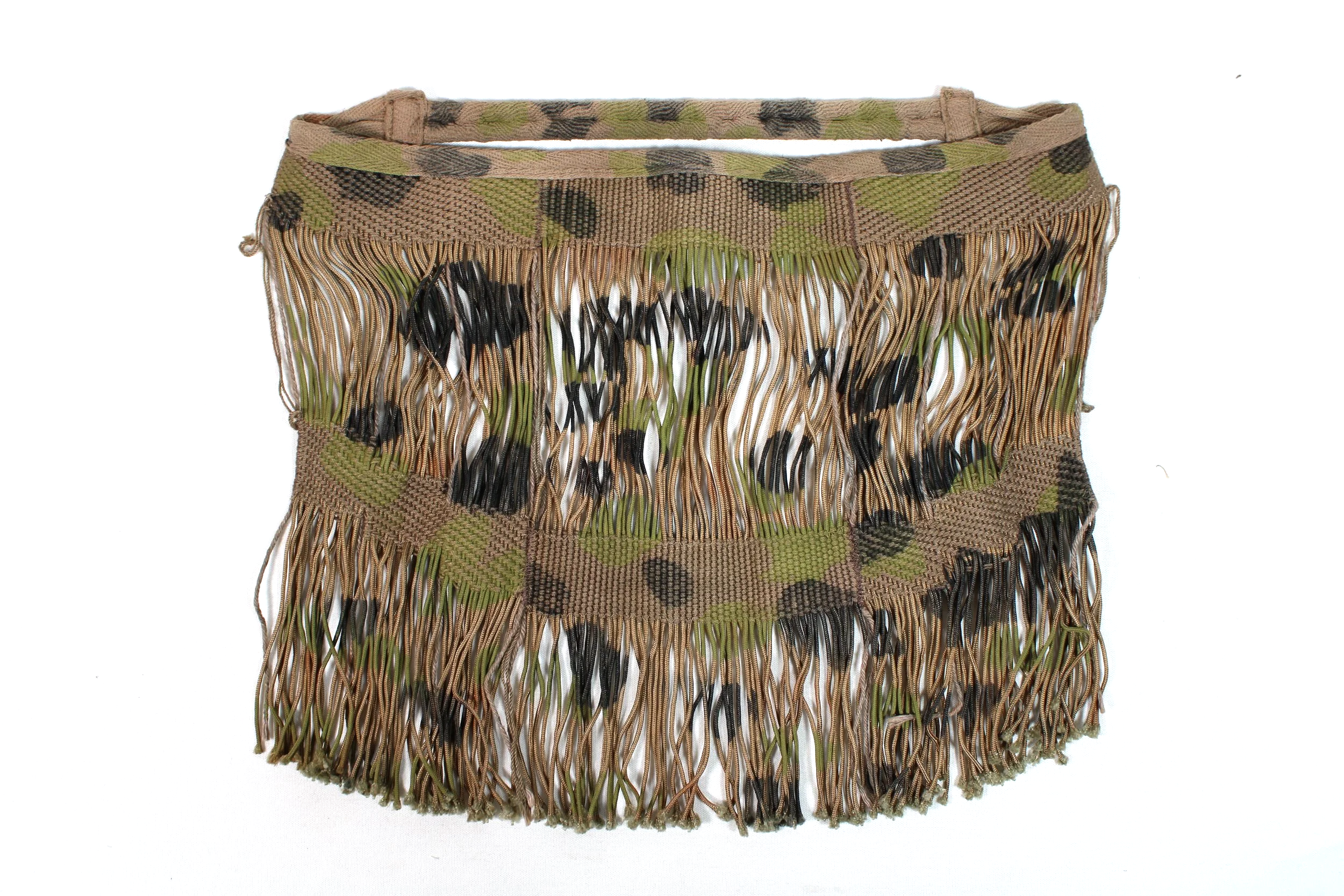Waffen SS Camouflage Sniper / MG Face Veil M38 Type 1 Reproduction WW2 German