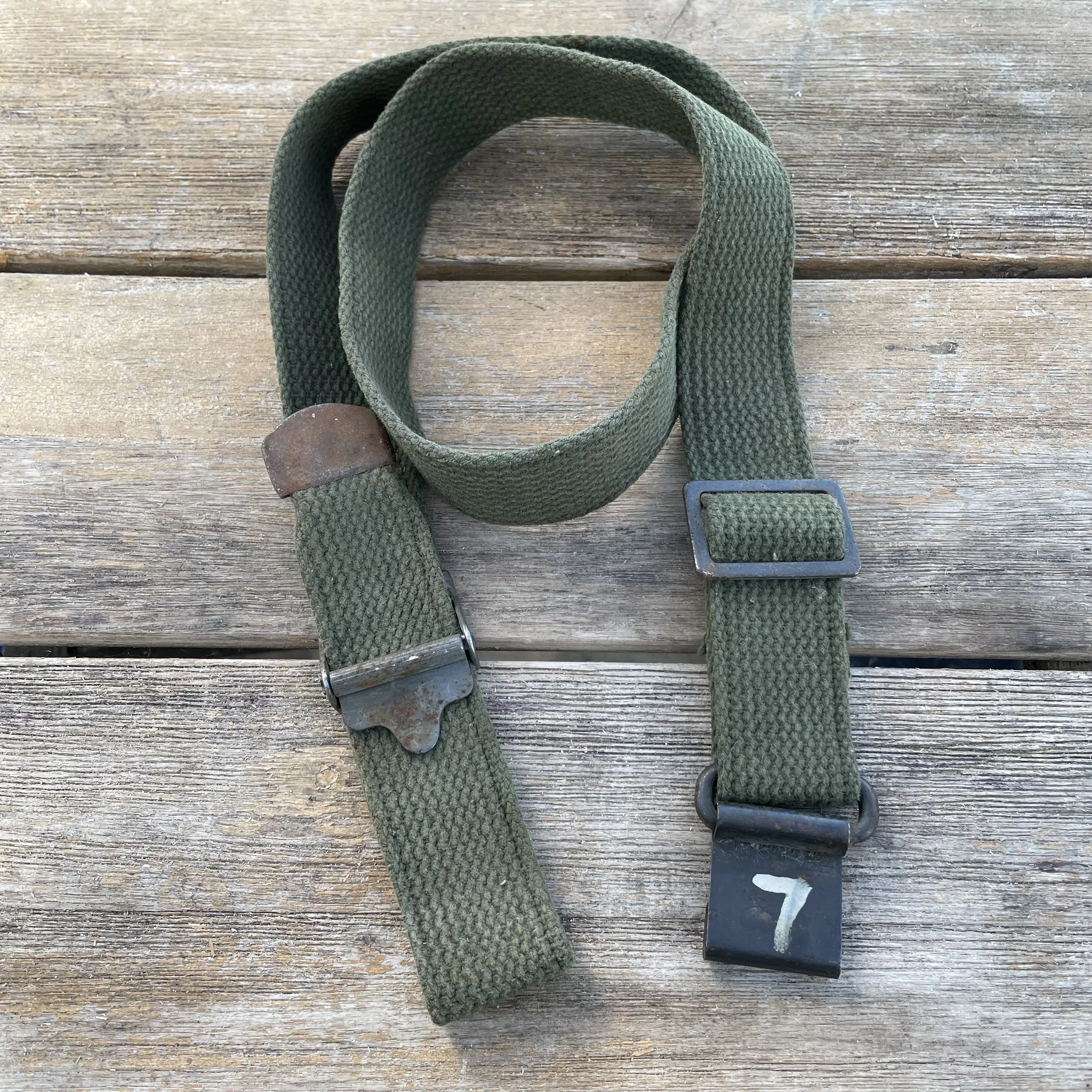 Korean / Vietnam War US M1 Garand / M16 Rifle Sling “North & Judd Mfg.” Anchor Logo