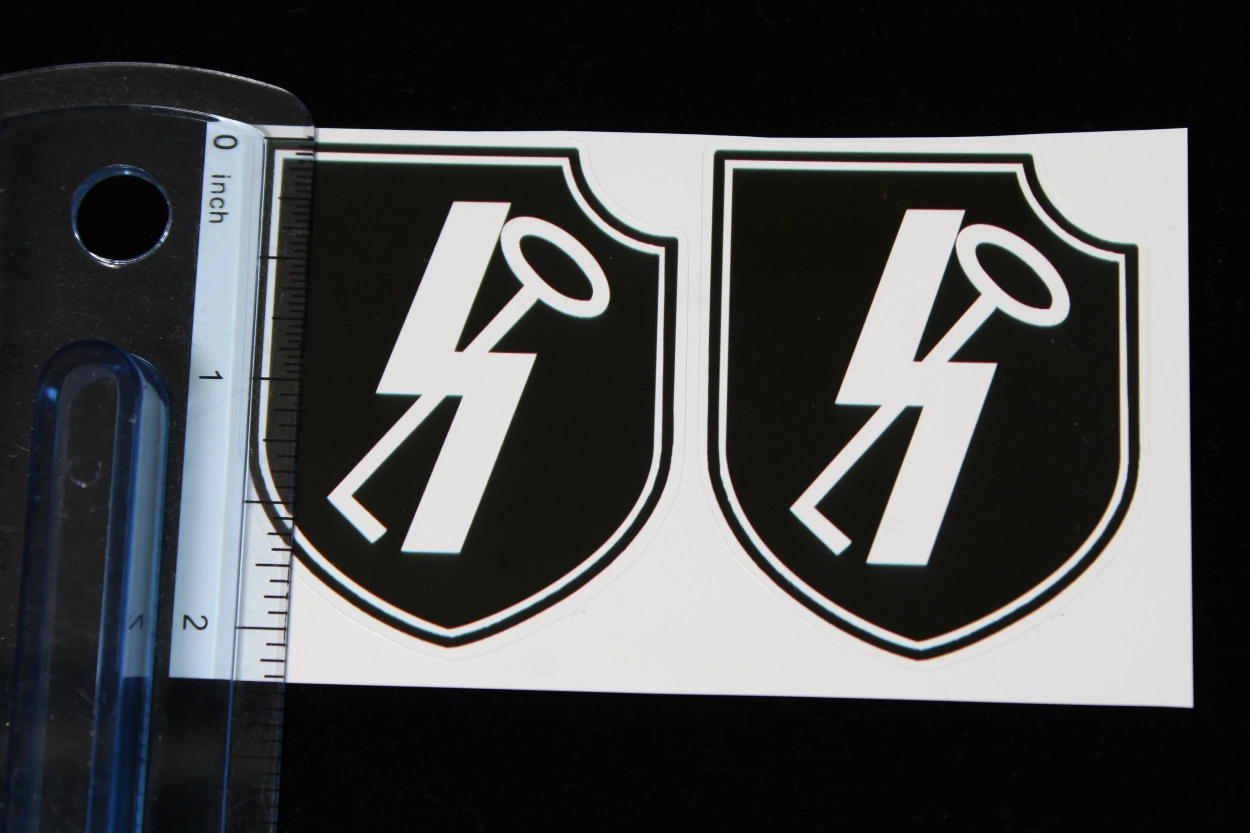 12th SS Panzer Division Stickers ( 2 )