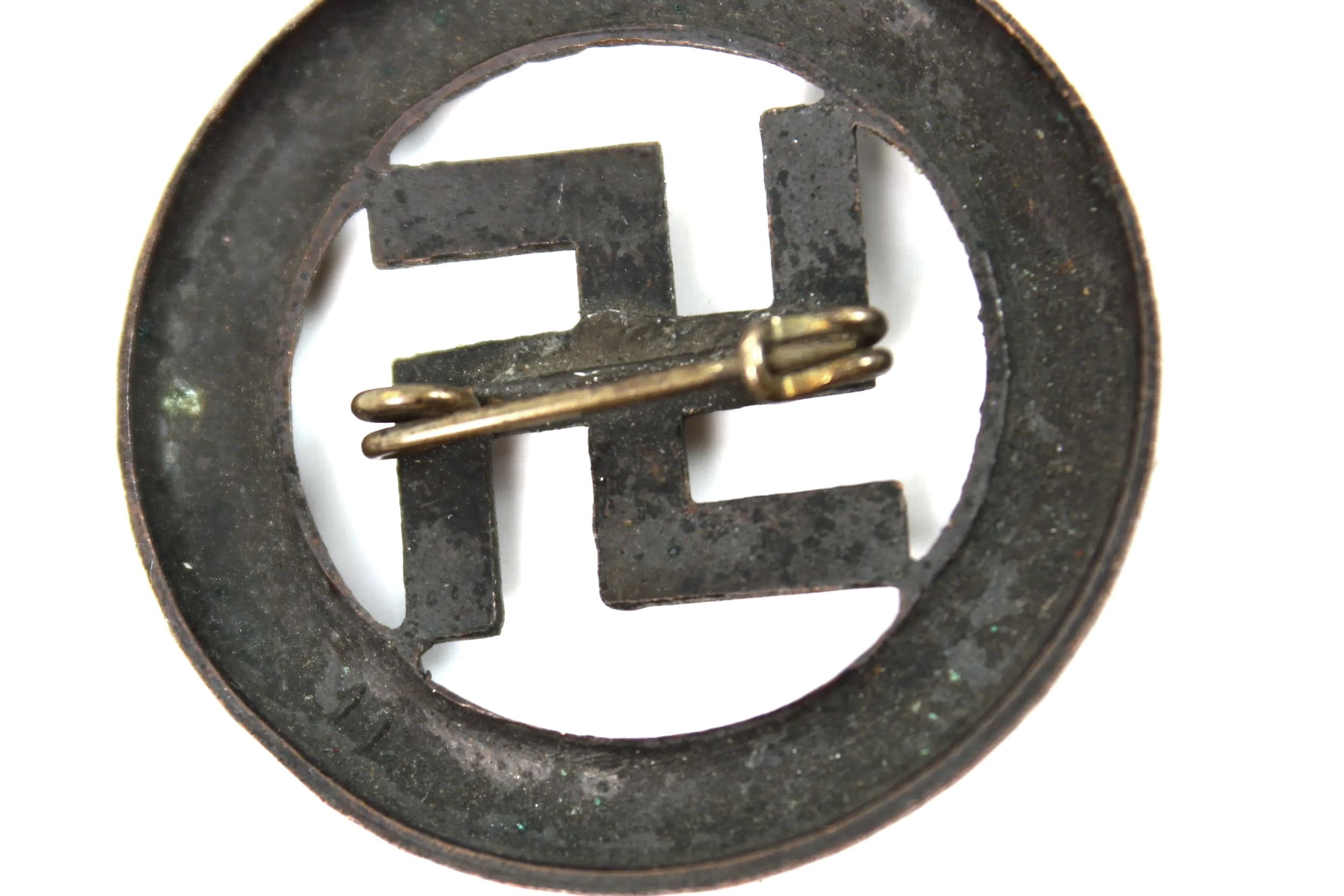 Original Third Reich NSDAP 'Gau München' Badge 1933 Maker Marked 11 Grossmann & Co