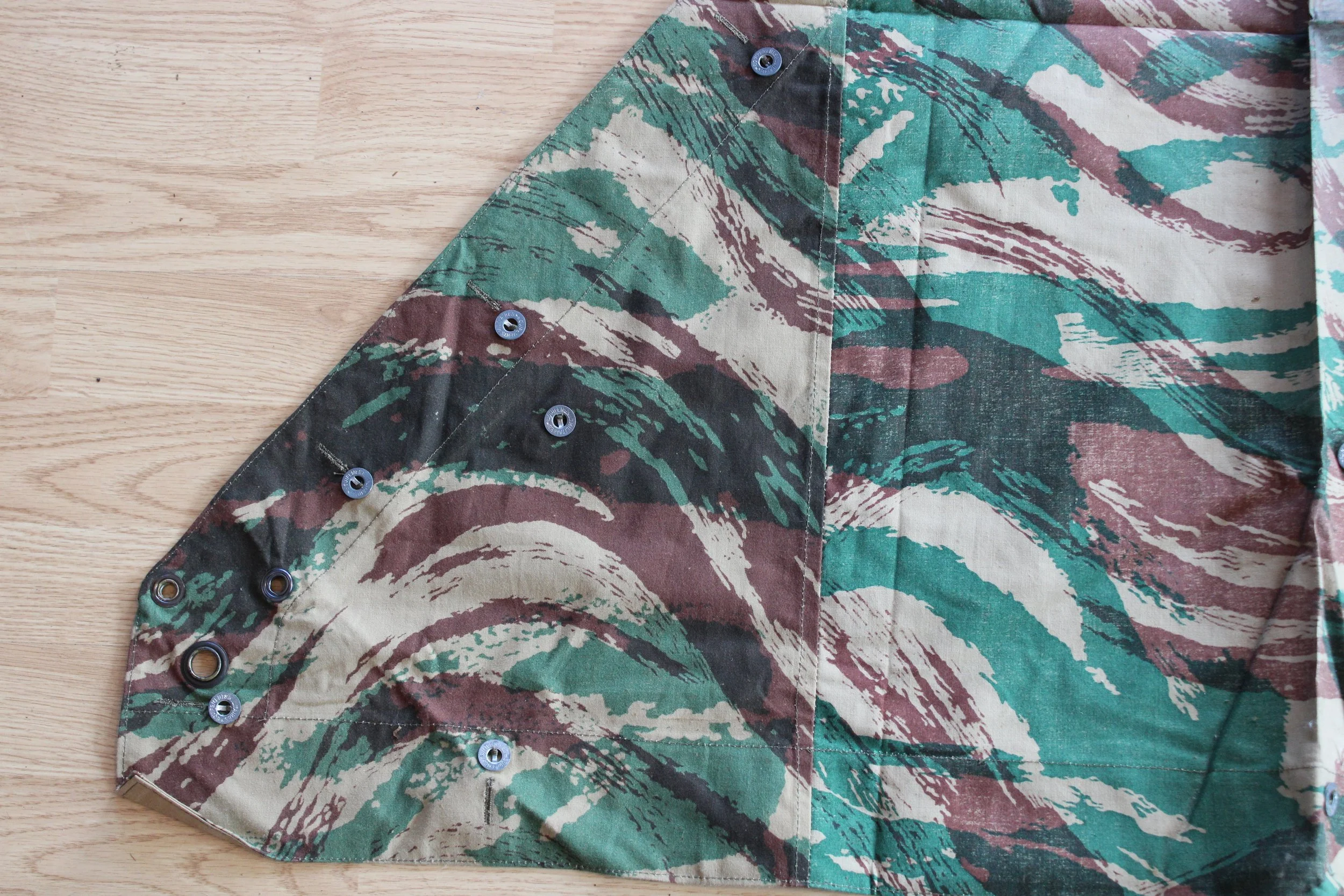 1950's M51 French Algerian Indochina War / Vietnam Lizard Camo Shelter Quarter