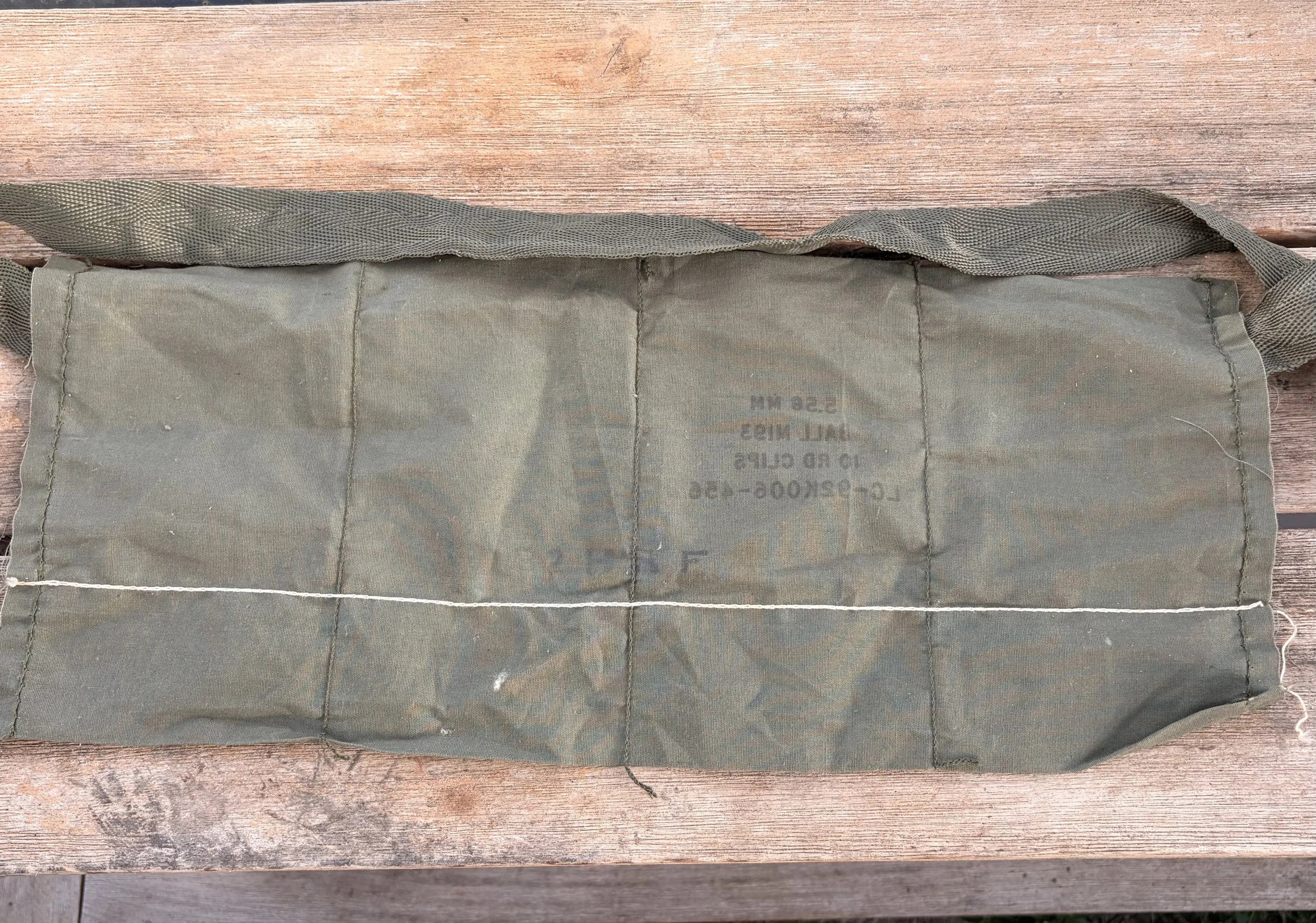 4 Cell M16 Vietnam War Bandolier