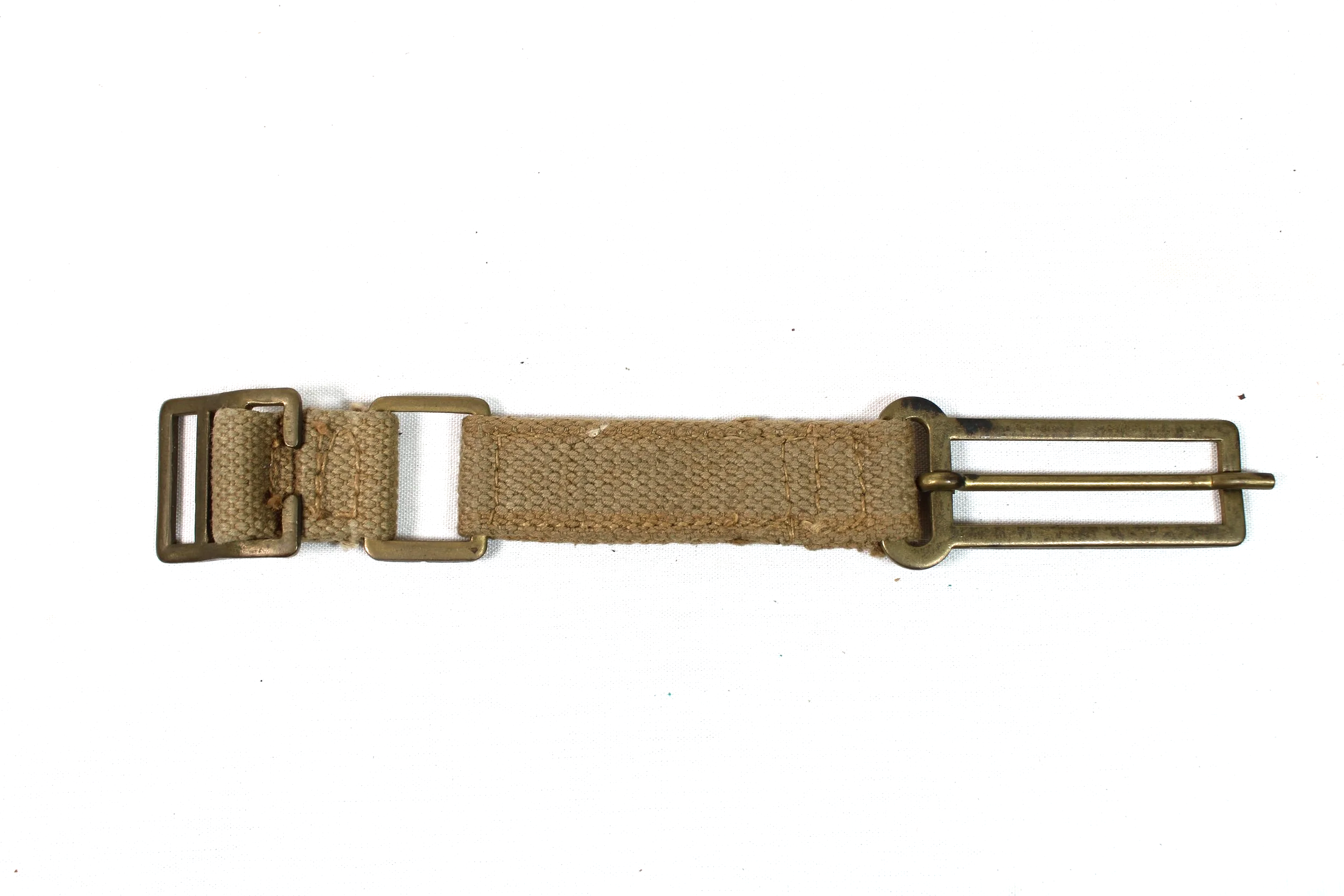 WW2 British Army 1937 Pattern Webbing Brace Attachment (brace adaptor / extension strap) 1843 Dated