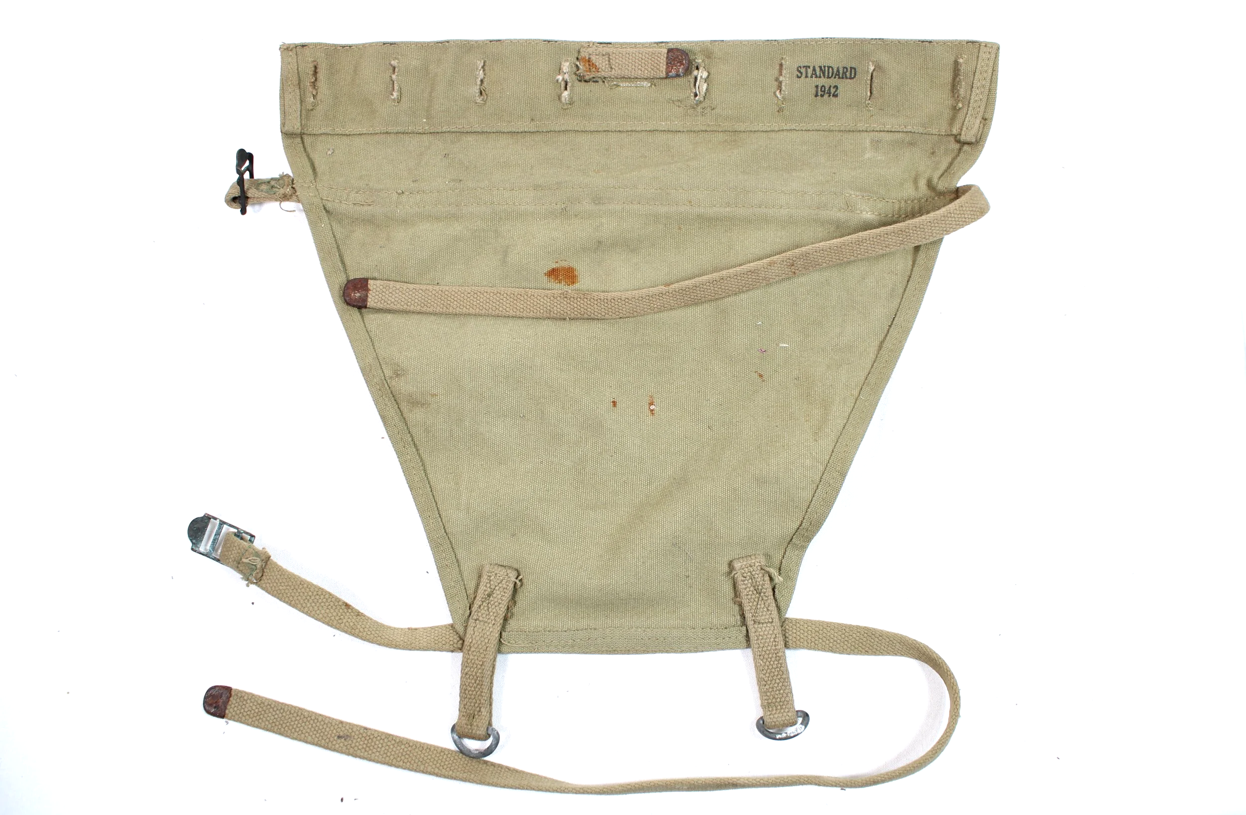WW2 US Army M1928 Haversack Pack Tail Standard 1942