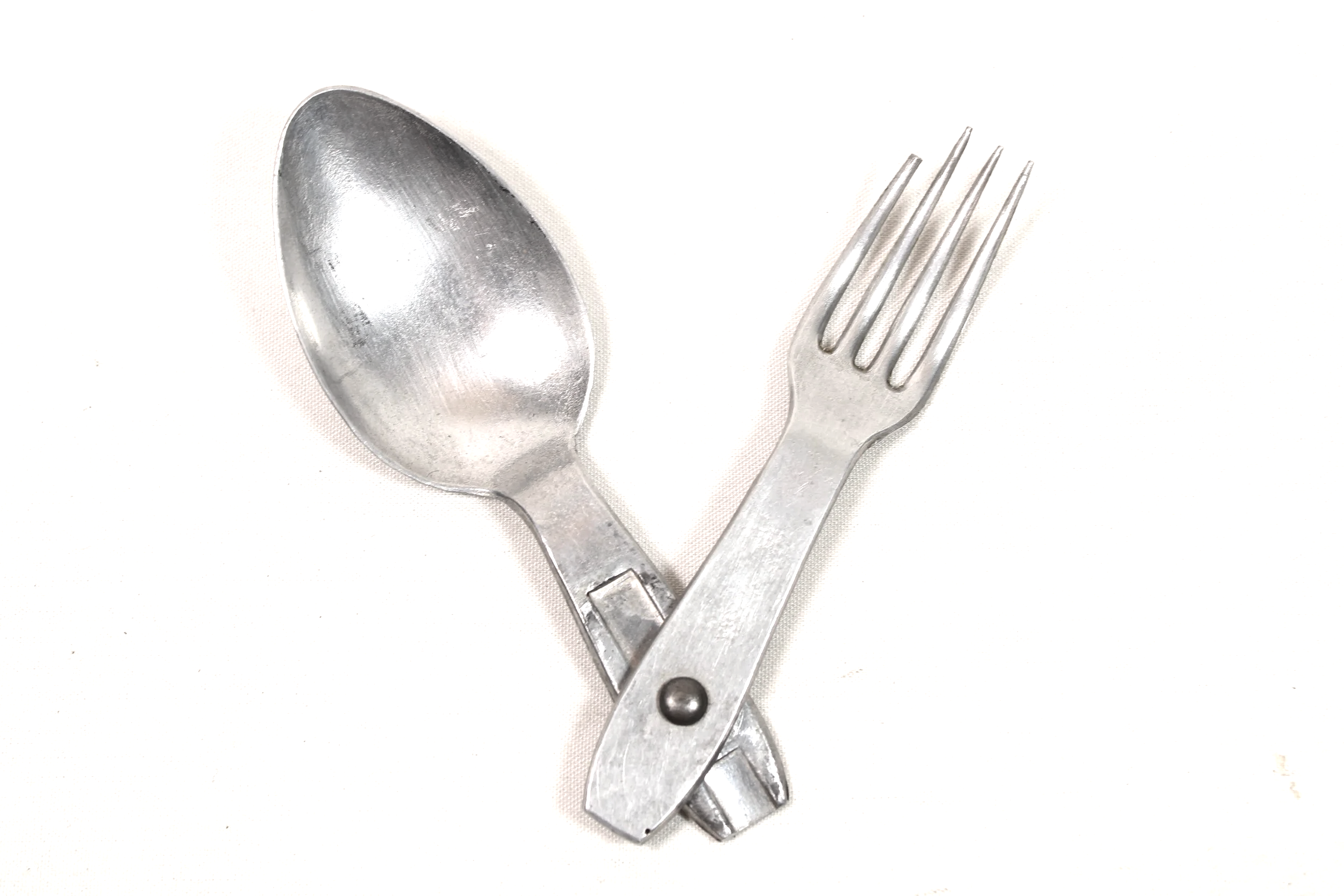 Original WW2 German Spork "Göffel" (Damaged) G&CL42 Marked