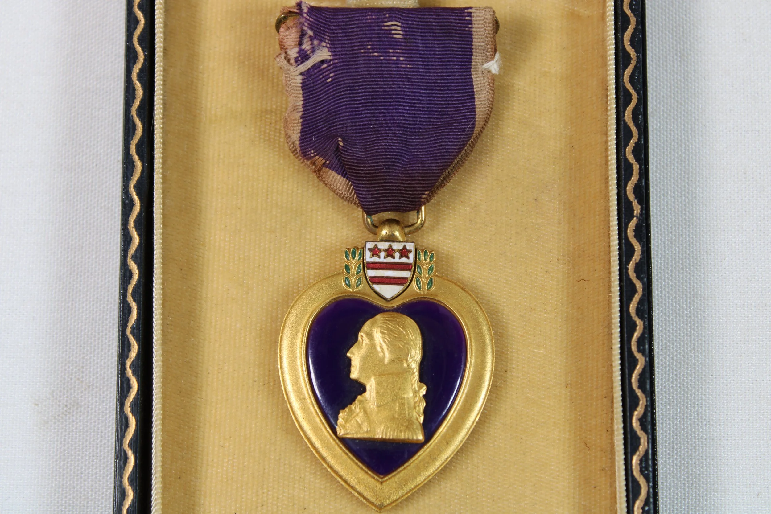 WW2 Named Original Purple Heart