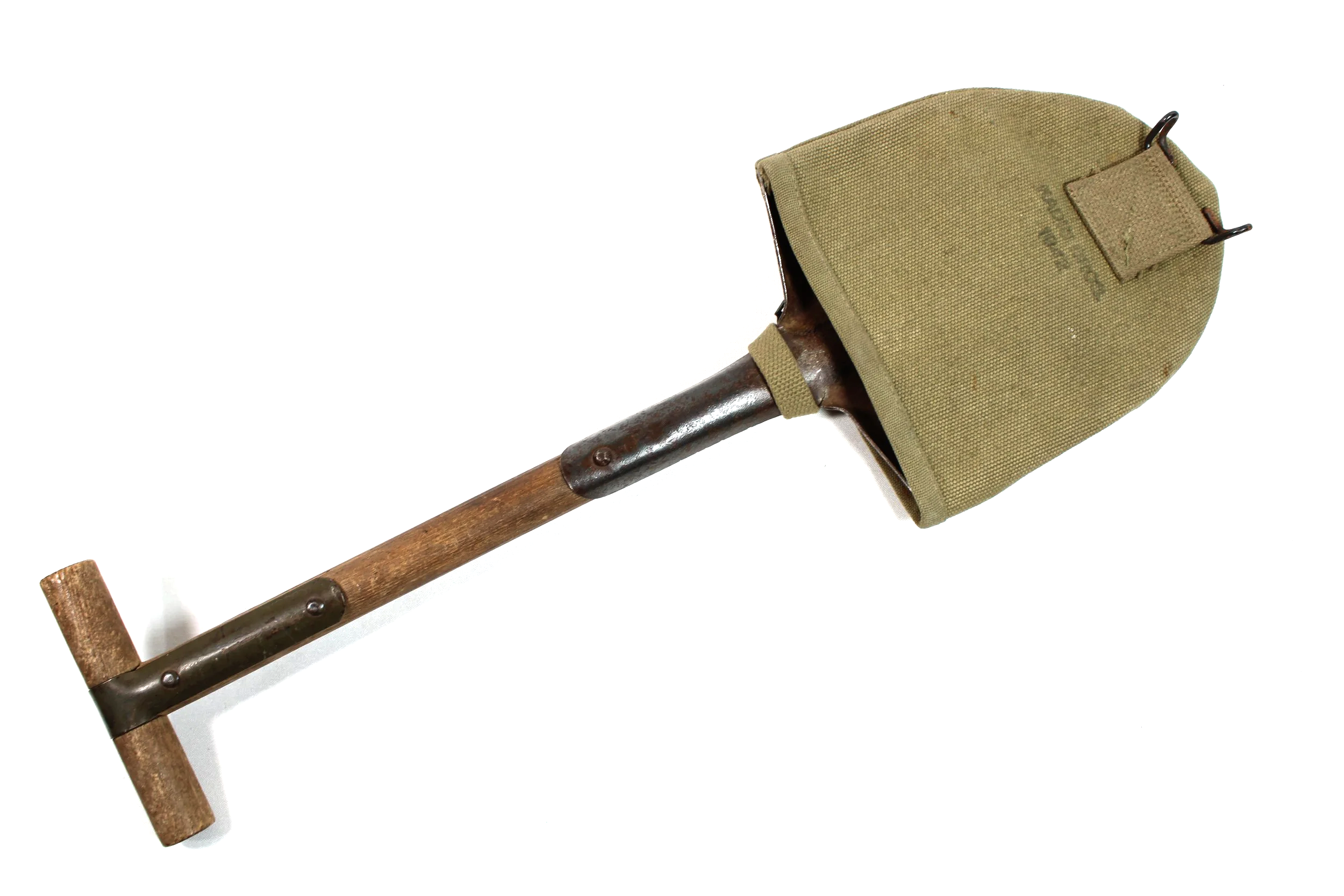 WW2 US T-shovel M-1910 Kadin Bros 1942 Cover