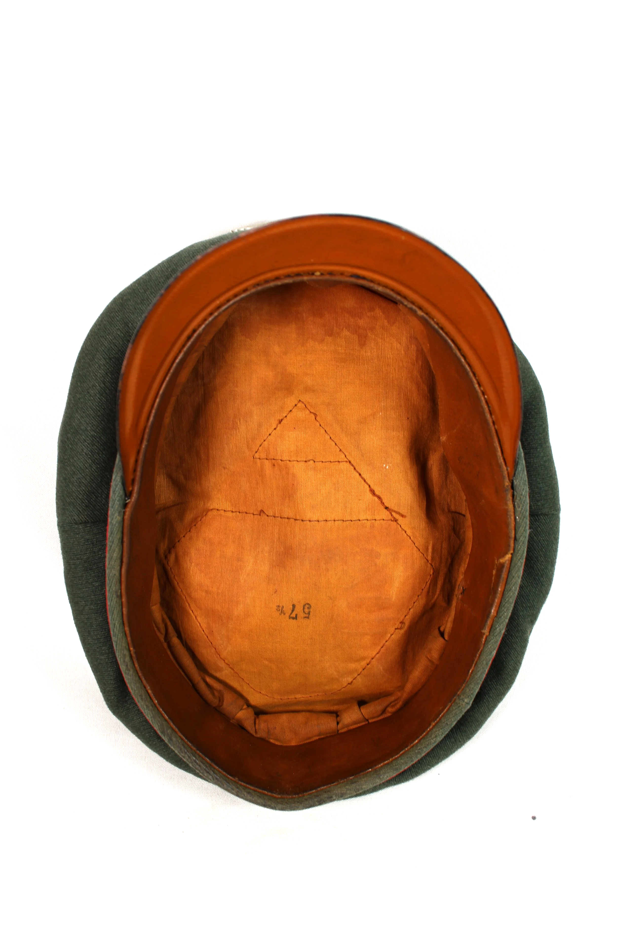 Heer Enlisted Artillery Visor Cap Original WW2 German (Schirmmütze) Size 57 1/2
