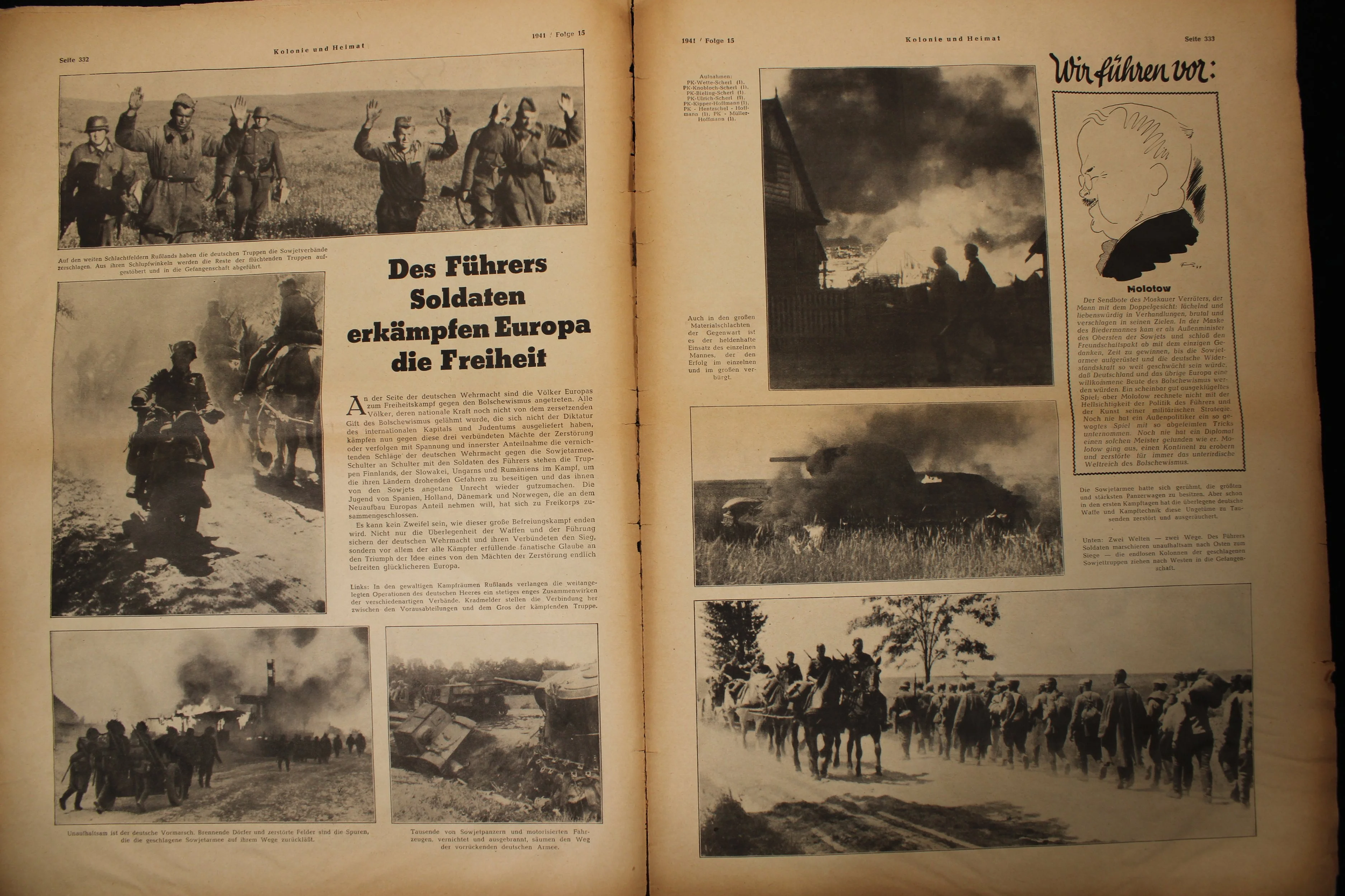 WW2 German Kolonie und Heimat" (Colony and Homeland) Propaganda Magazine 1941
