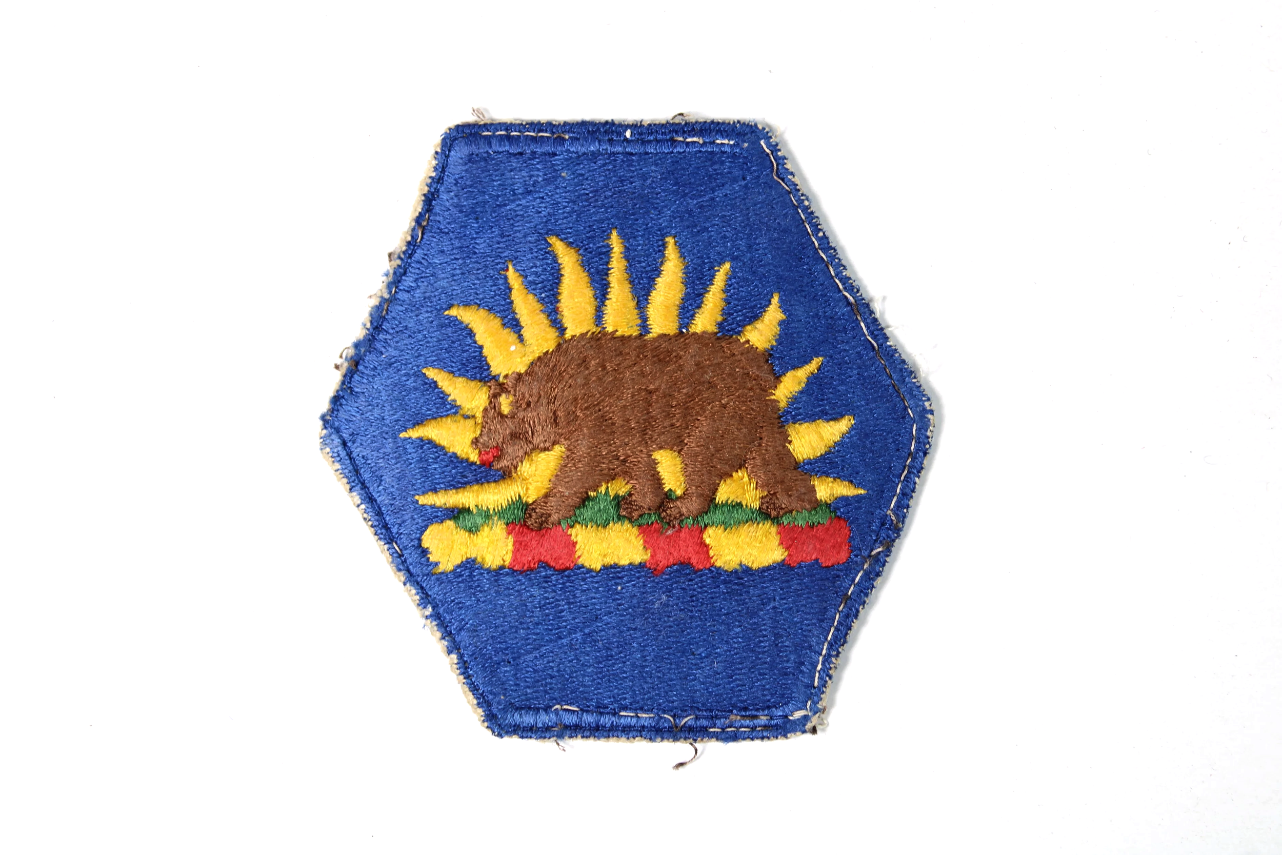 WW2 Era California Army National Guard Uniform Removed Patch