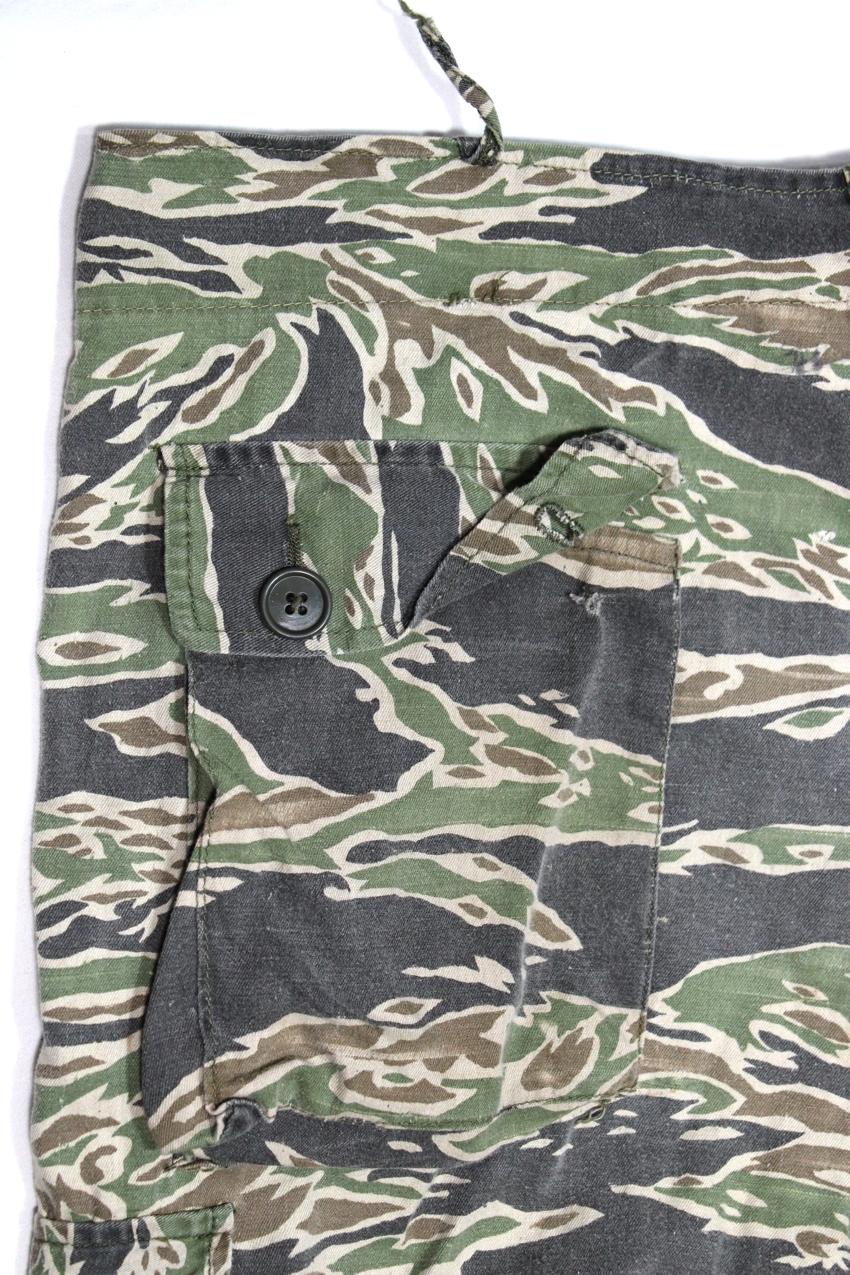 Late War - Lightweight - Dense (LLD) Original Vietnam War Tiger Strip Pants Size US Large 36"