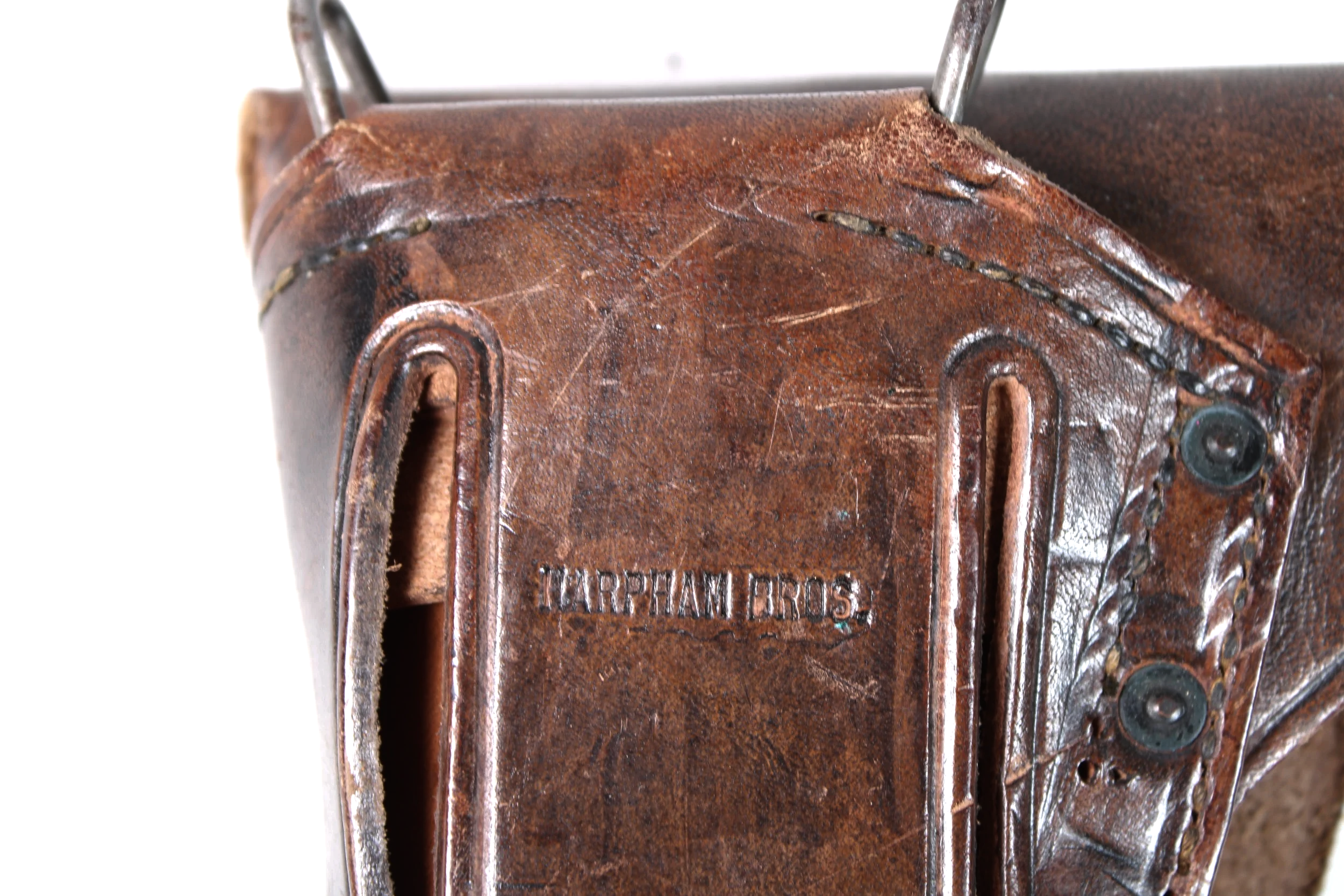 (RARE) Original US WWII M1916 Harpham Brothers Colt M1911 Holster