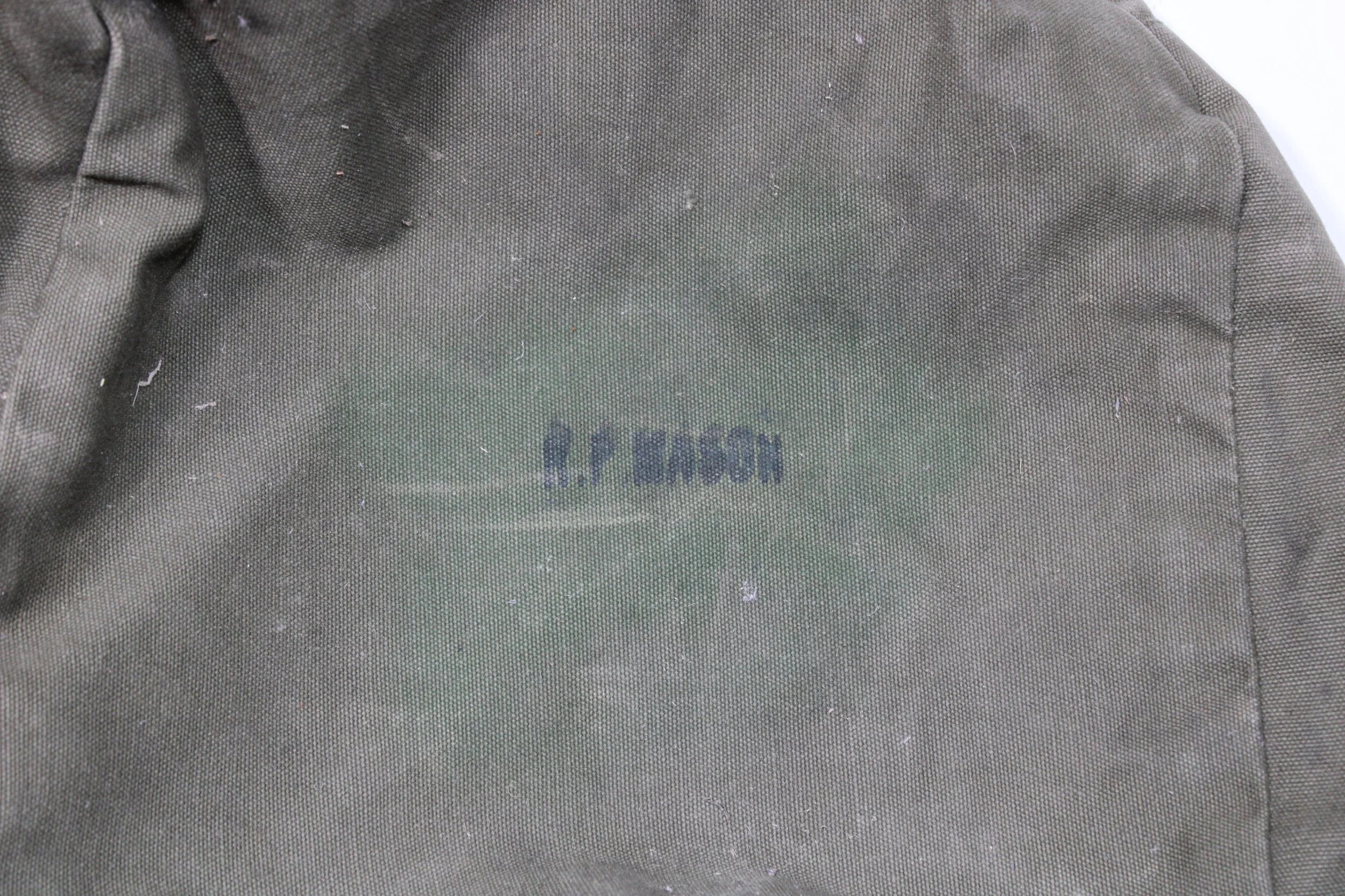 Vietnam War USMC Marine Corps Seabag Duffle Bag Named
